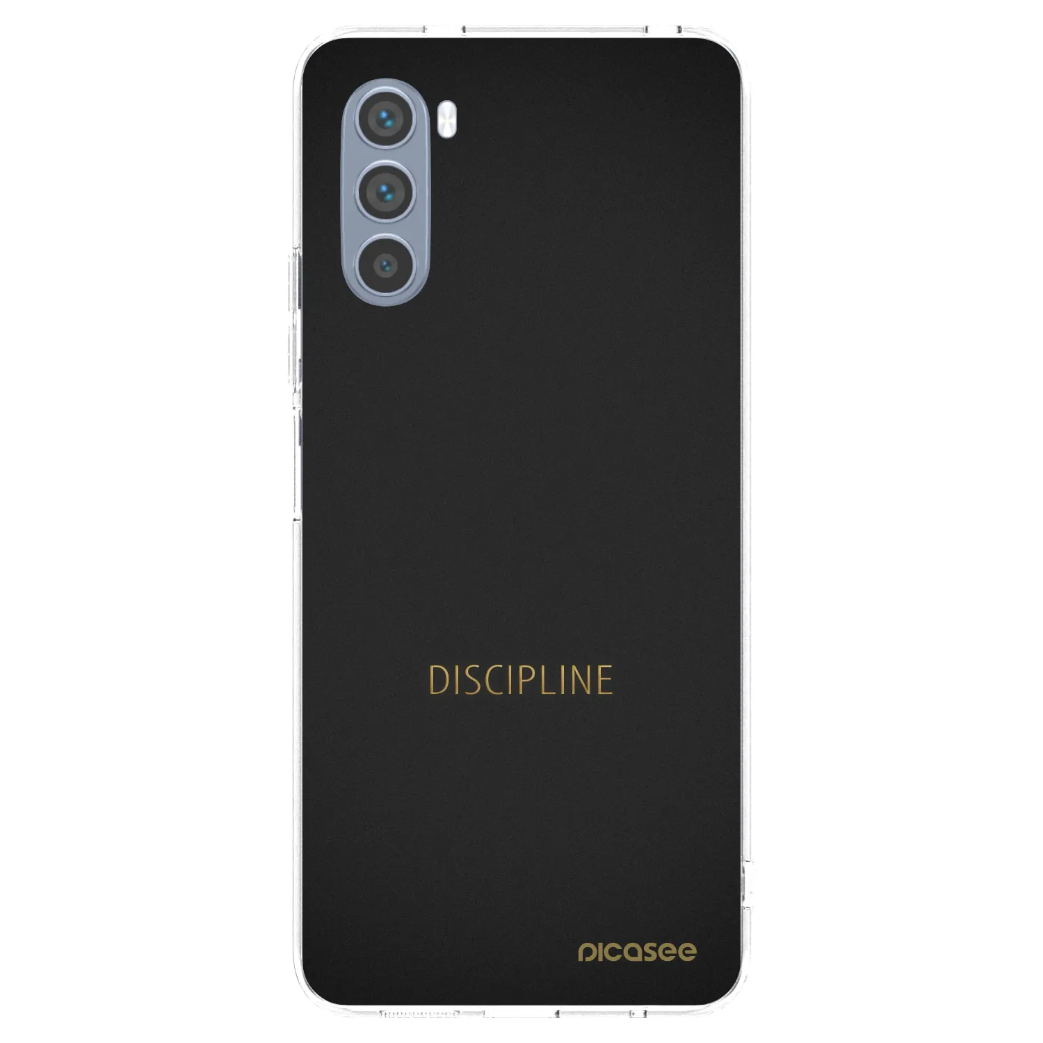 Picasee διαφανής θήκη σιλικόνης Motorola Moto G62 - Discipline