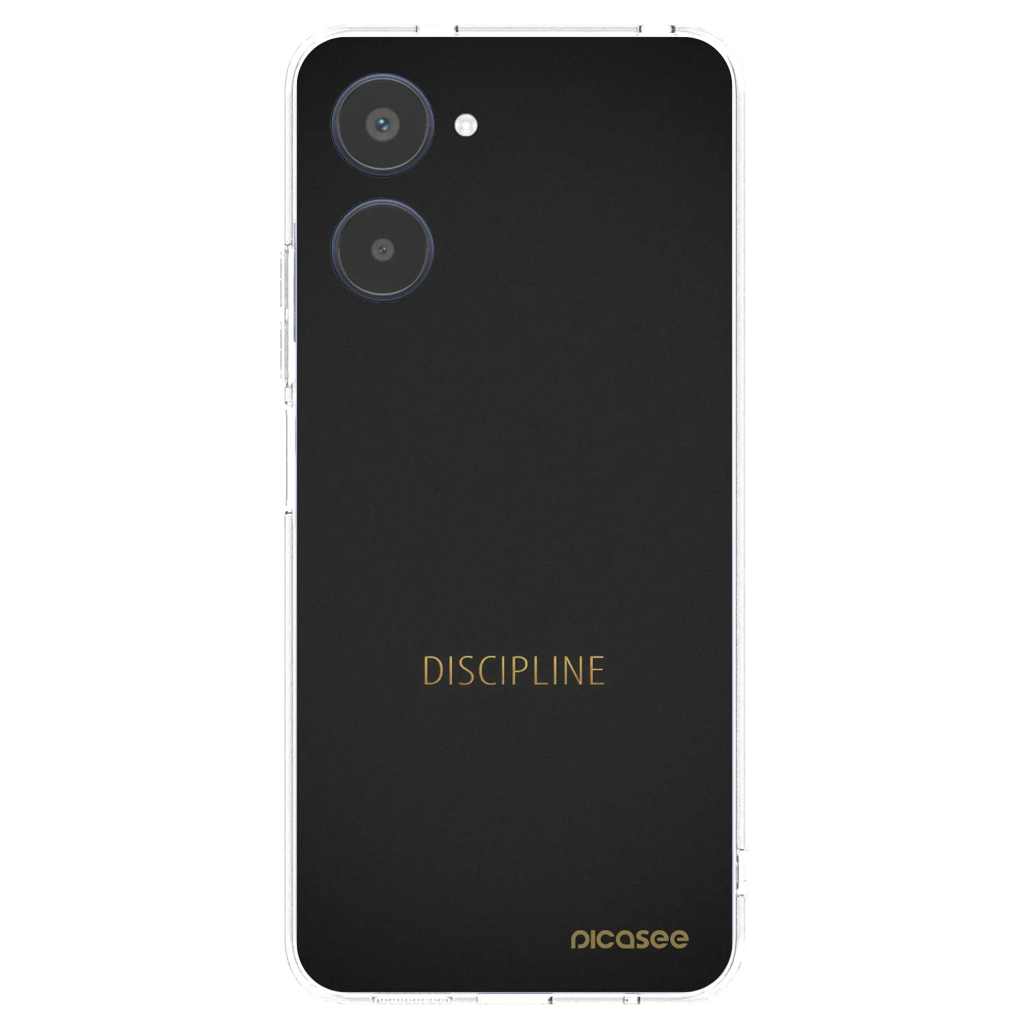 Picasee διαφανής θήκη σιλικόνης Realme 10 4G - Discipline