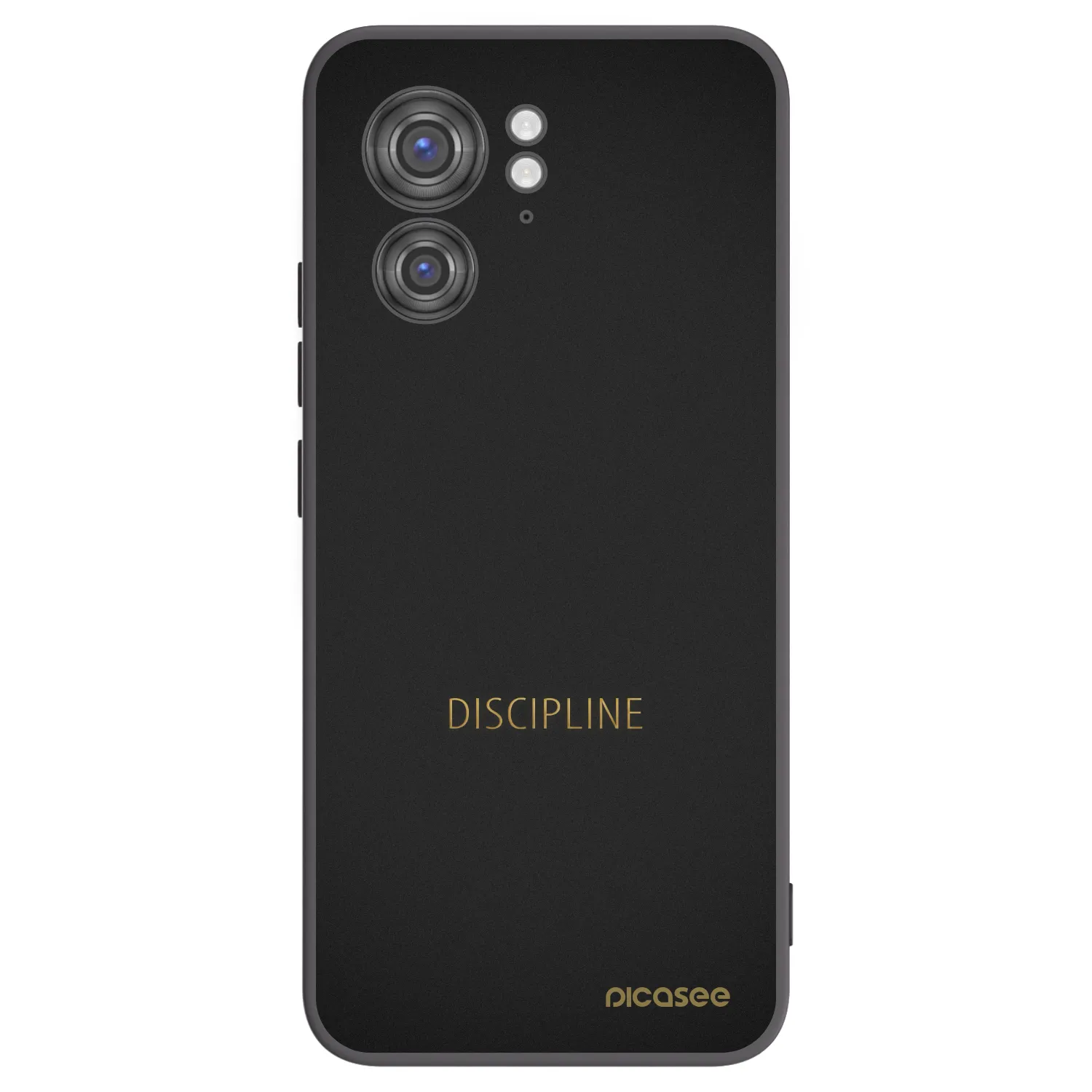 Picasee Μαύρη θήκη σιλικόνης για Motorola Edge 40 - Discipline