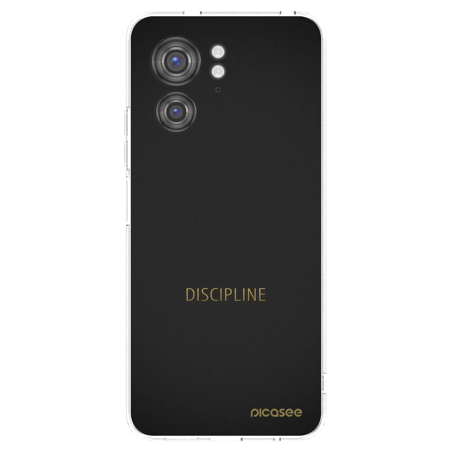 Picasee διαφανής θήκη σιλικόνης Motorola Edge 40 - Discipline