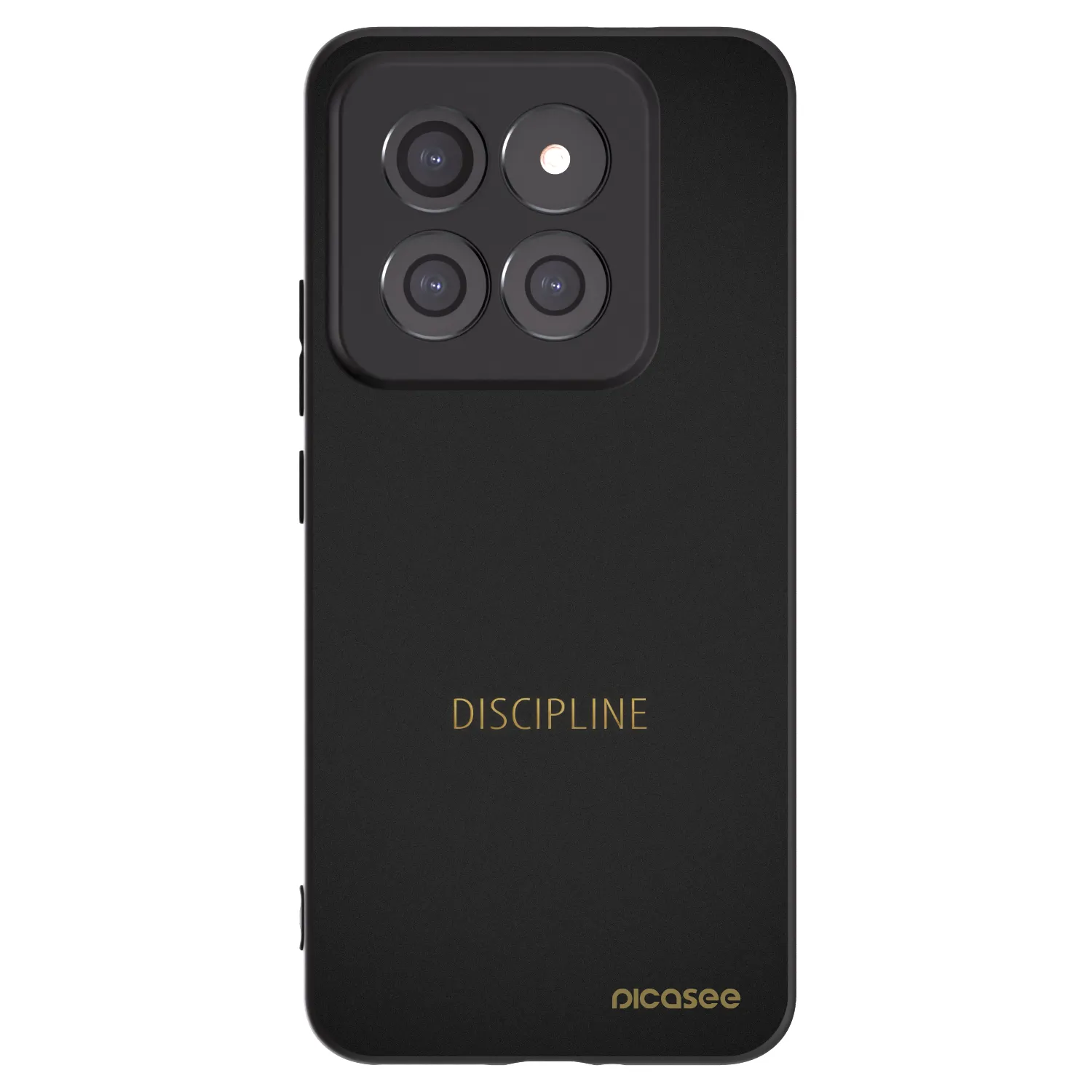 Picasee Μαύρη θήκη σιλικόνης για Xiaomi 14 Pro - Discipline
