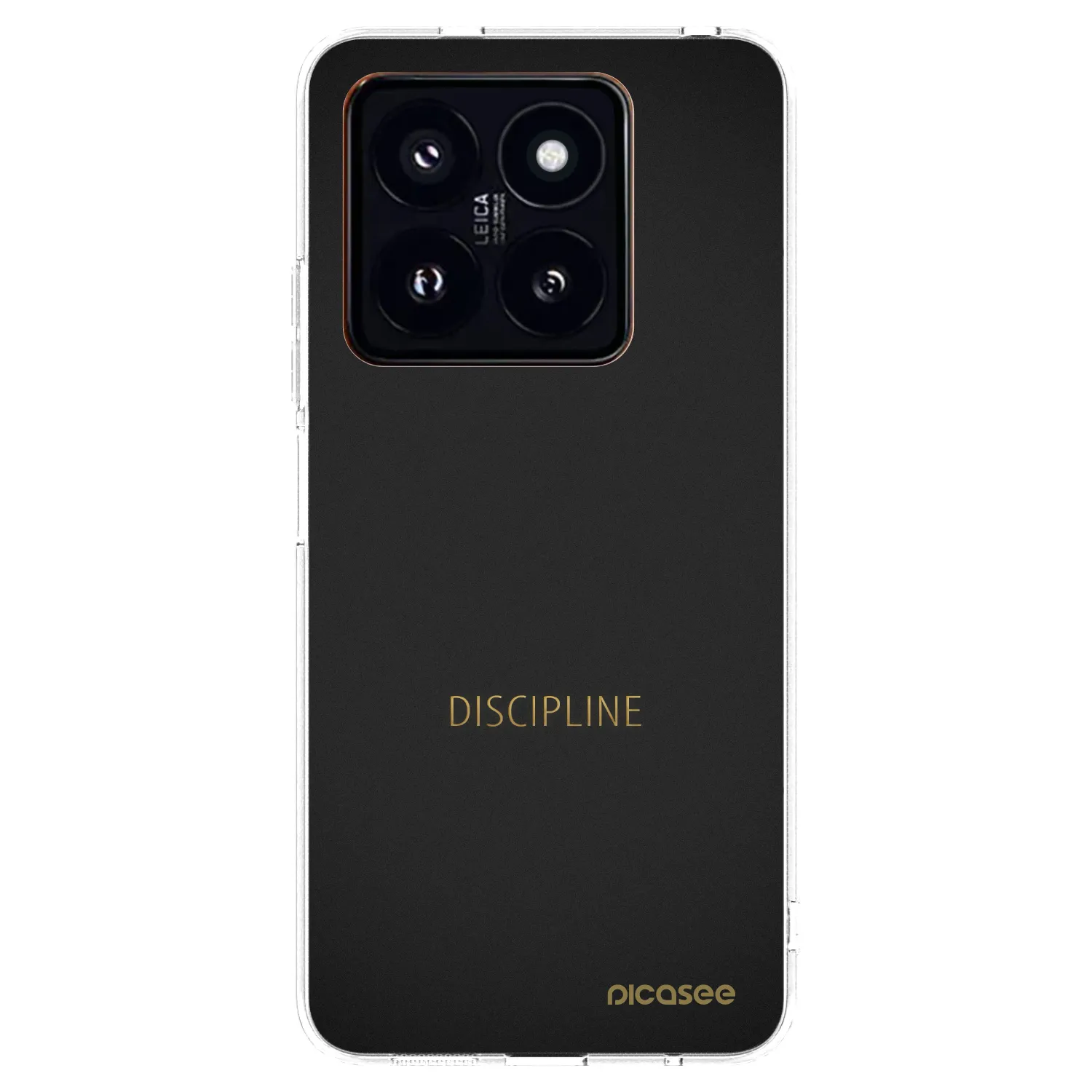 Picasee διαφανής θήκη σιλικόνης Xiaomi 14 Pro - Discipline