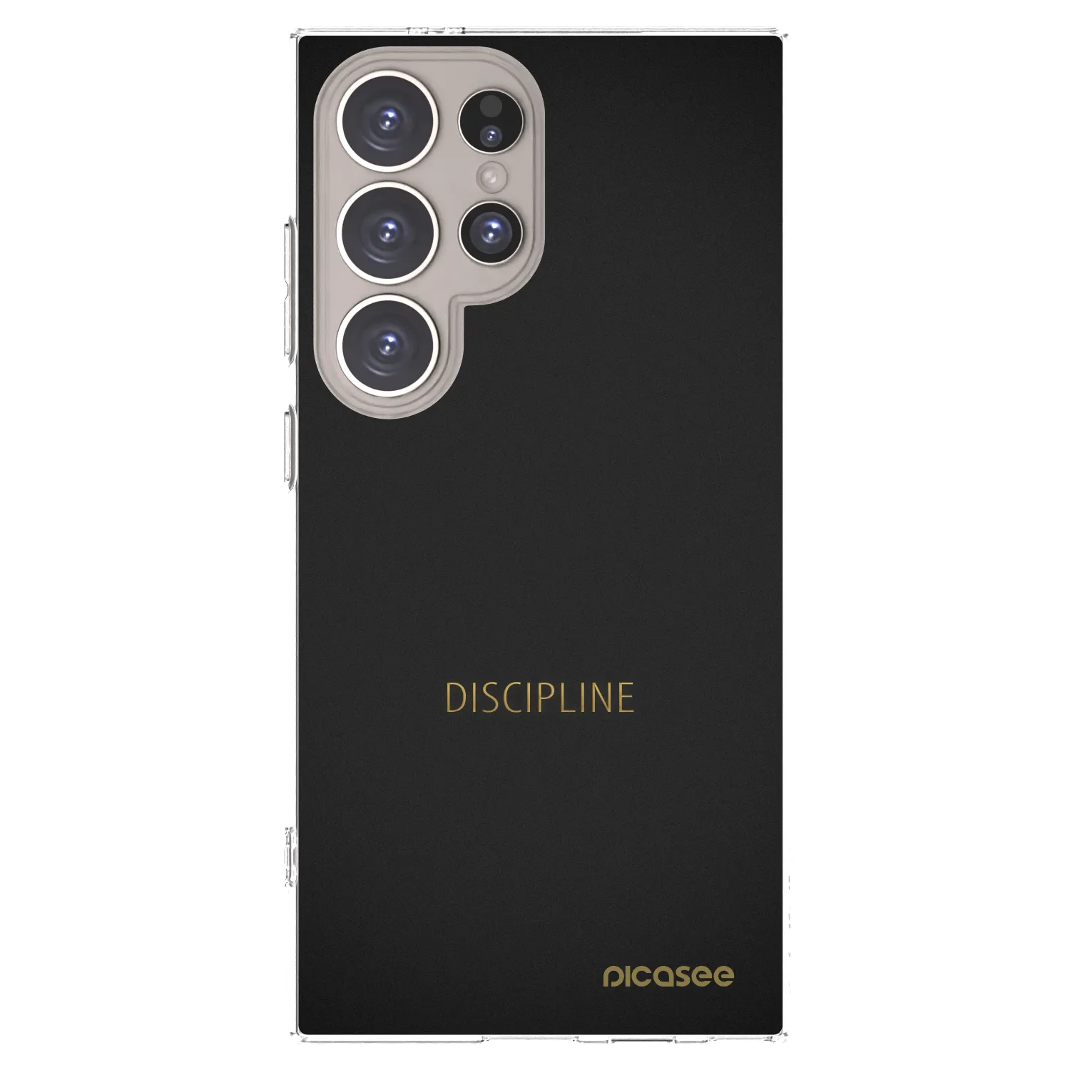 Picasee διαφανής θήκη σιλικόνης Samsung Galaxy S24 Ultra S928B 5G - Discipline