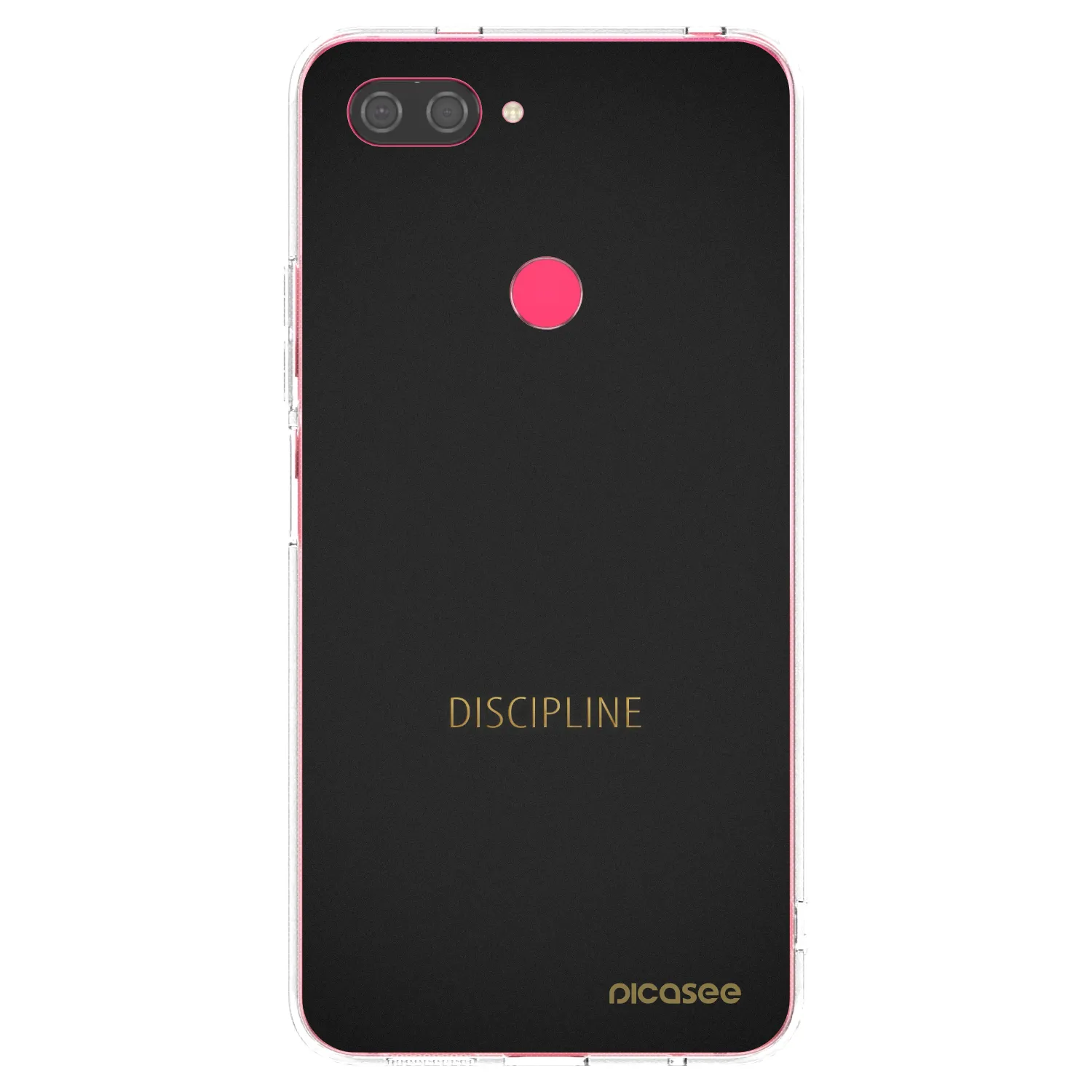 Picasee διαφανής θήκη σιλικόνης Xiaomi Mi 8 Lite - Discipline
