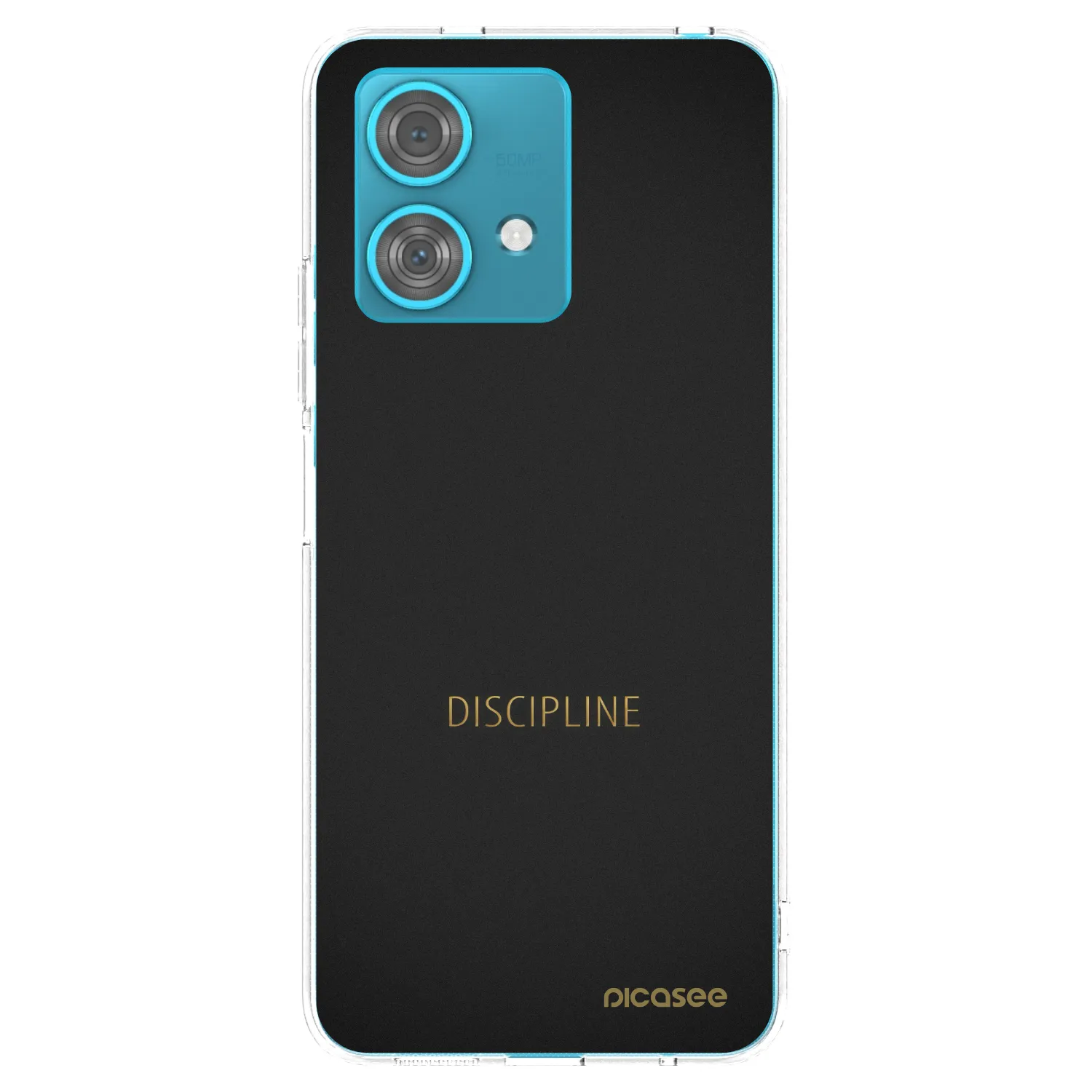 Picasee διαφανής θήκη σιλικόνης Motorola Edge 40 Neo - Discipline