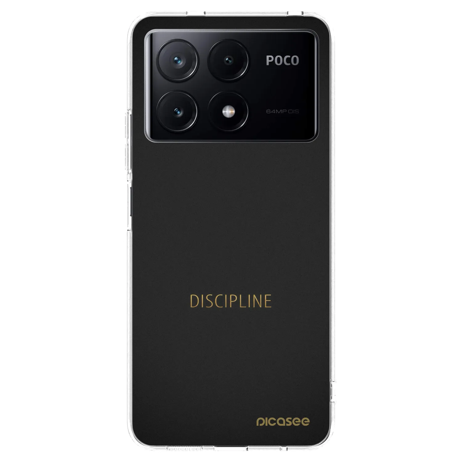 Picasee διαφανής θήκη σιλικόνης Xiaomi Poco X6 Pro - Discipline