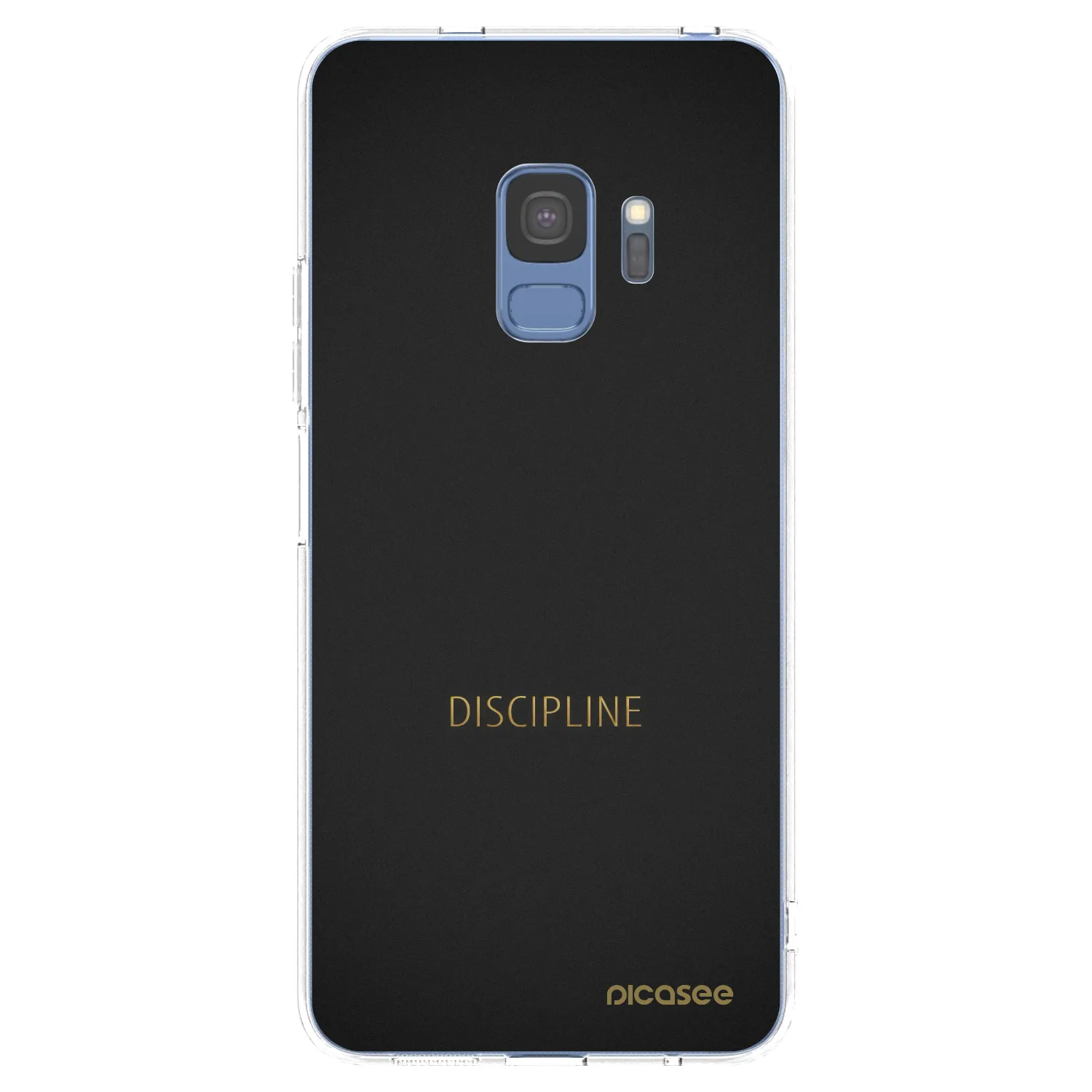 Picasee διαφανής θήκη σιλικόνης Samsung Galaxy S9 G960F - Discipline