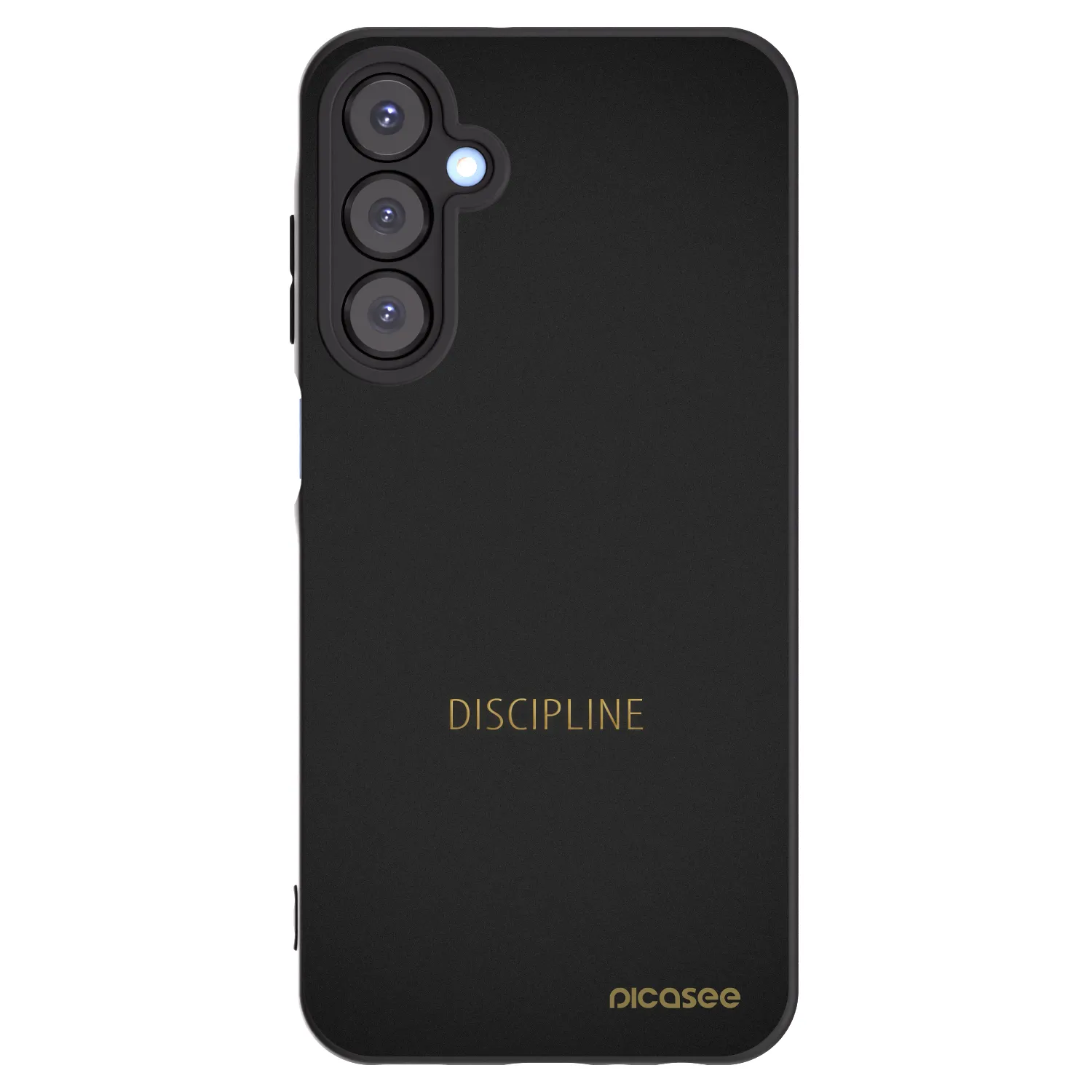 Picasee Μαύρη θήκη σιλικόνης για Samsung Galaxy A25 A256B 5G - Discipline