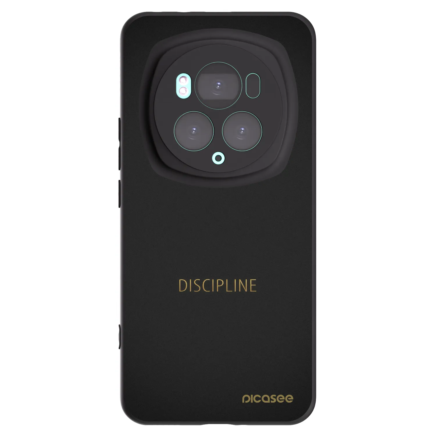 Picasee Μαύρη θήκη σιλικόνης για Honor Magic6 Pro - Discipline