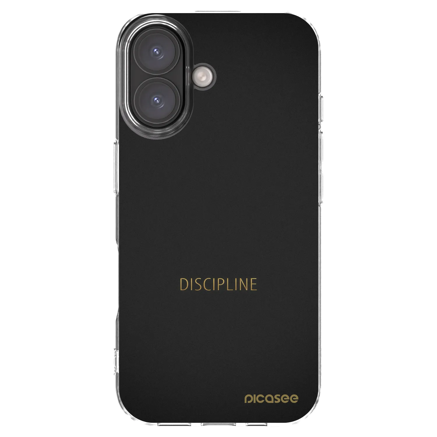 Picasee διαφανής θήκη σιλικόνης Apple iPhone 16 - Discipline