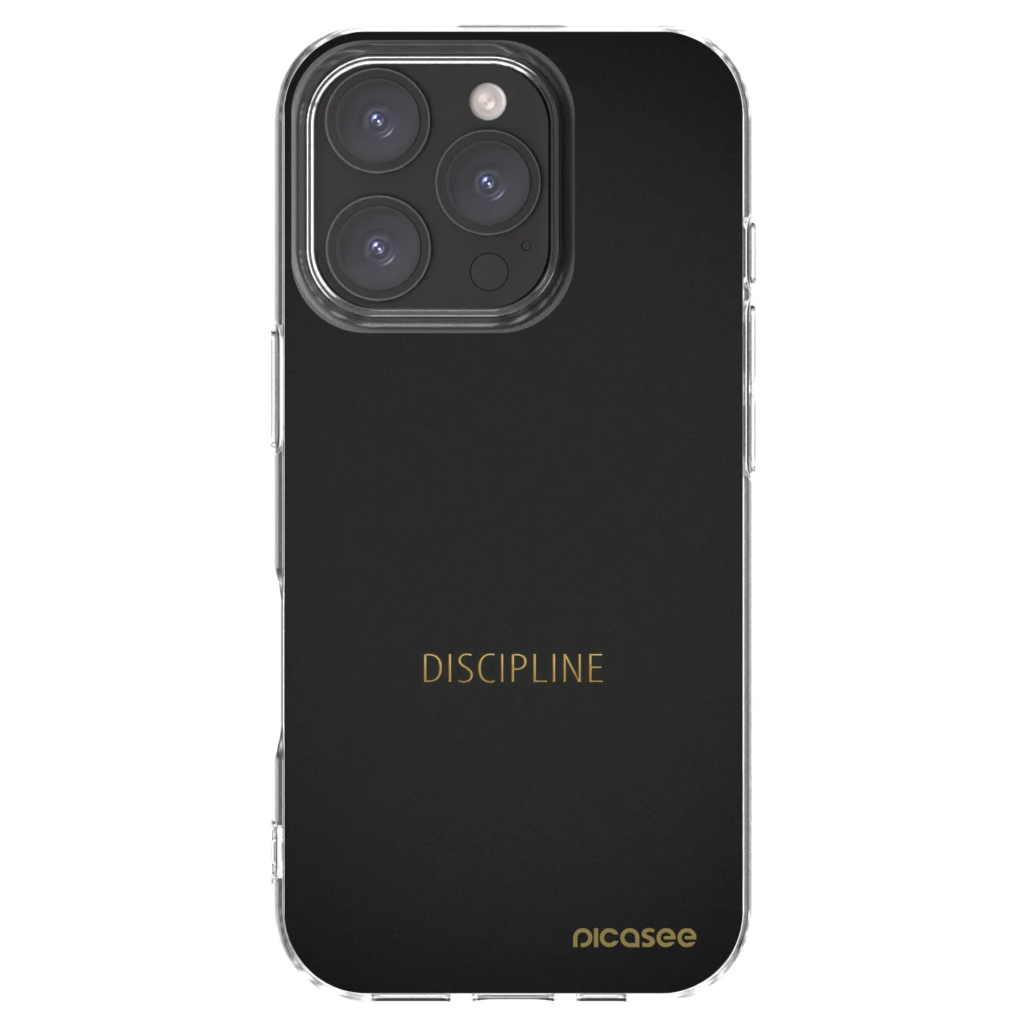 Picasee διαφανής θήκη σιλικόνης Apple iPhone 16 Pro - Discipline