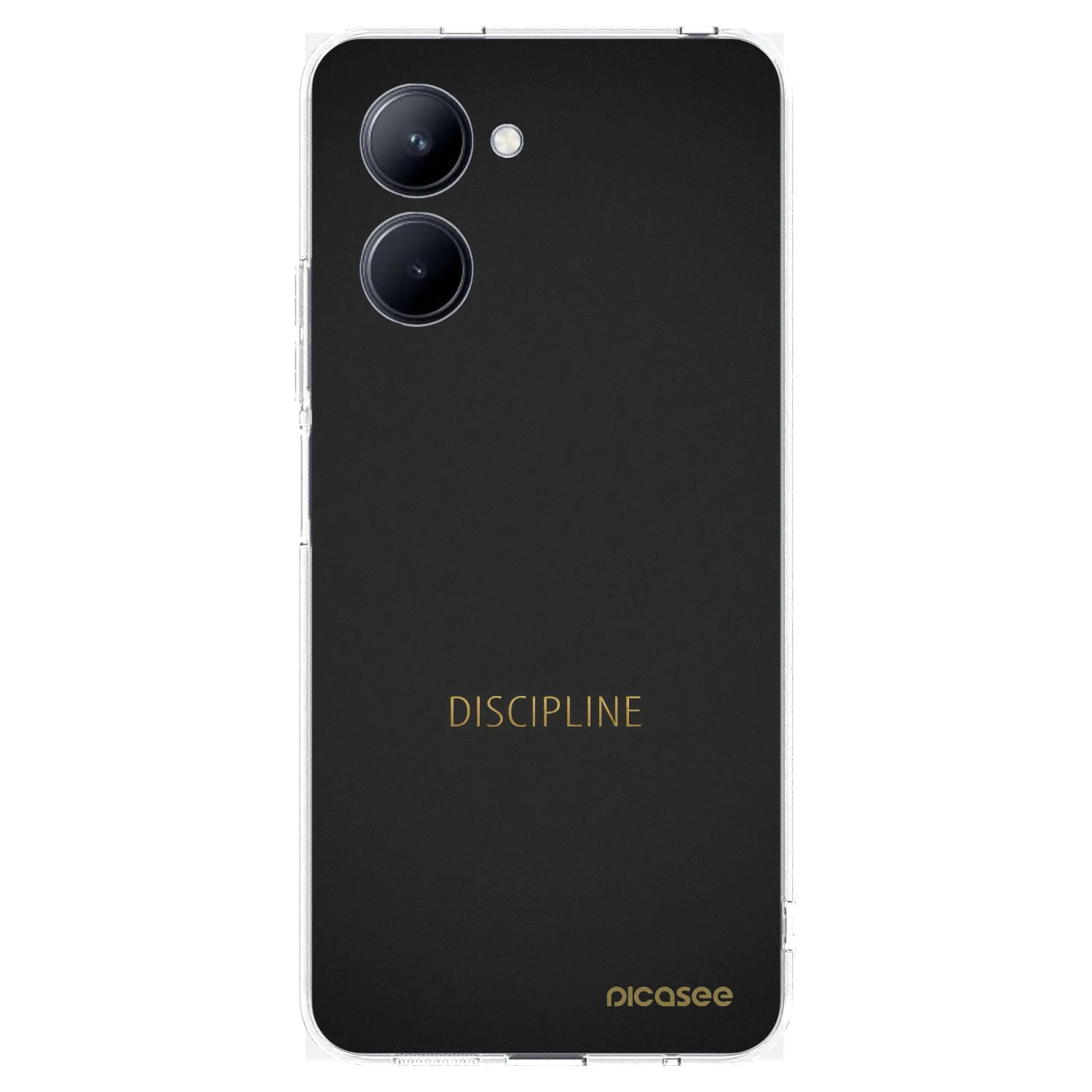 Picasee διαφανής θήκη σιλικόνης Realme C33 (2023) - Discipline