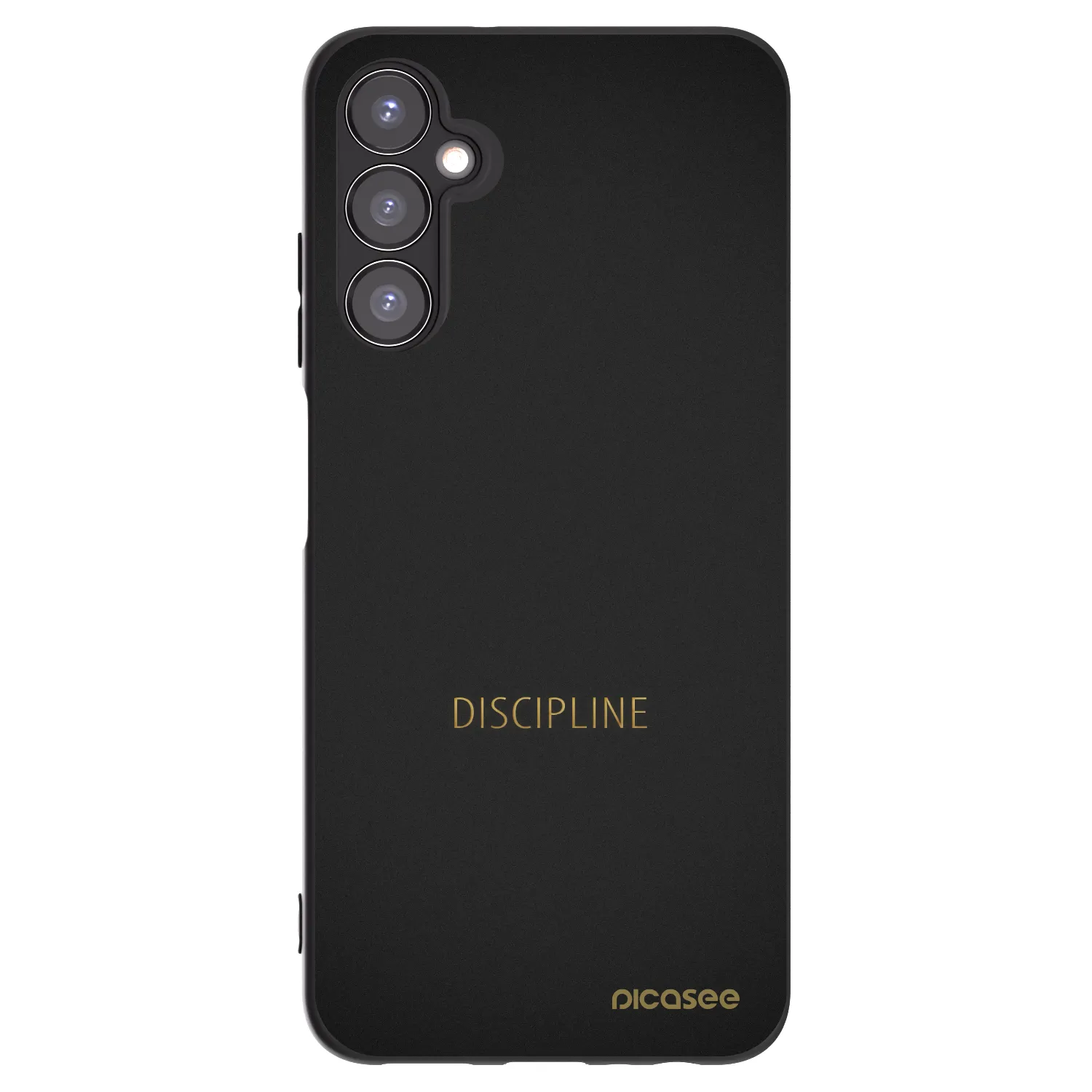 Picasee Μαύρη θήκη σιλικόνης για Samsung Galaxy A05s A057G - Discipline