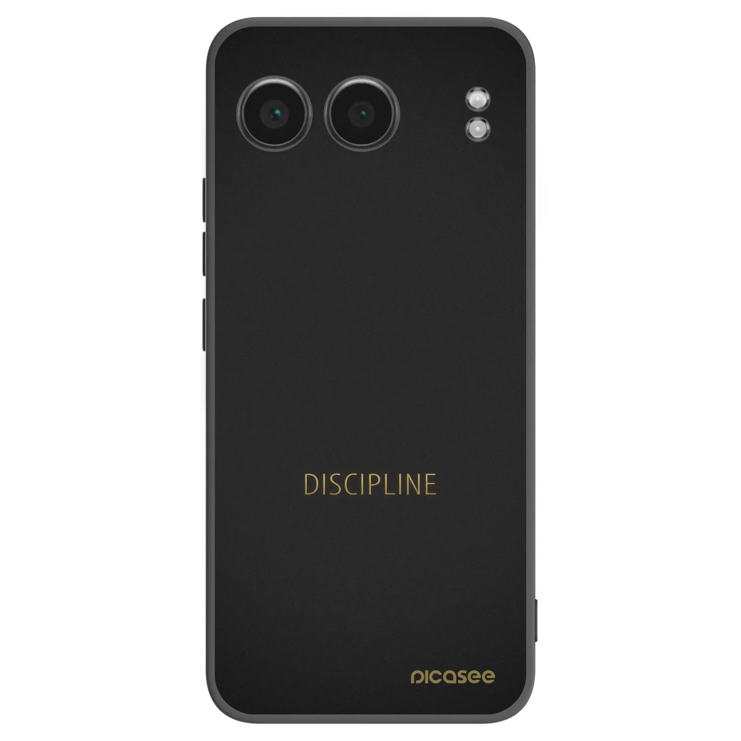 Picasee Μαύρη θήκη σιλικόνης για OnePlus Nord 4 - Discipline