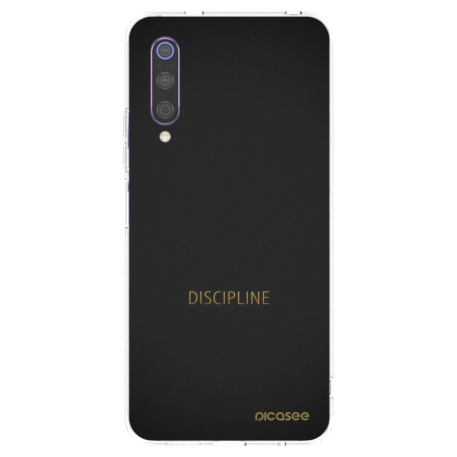 Picasee διαφανής θήκη σιλικόνης Xiaomi Mi 9 - Discipline