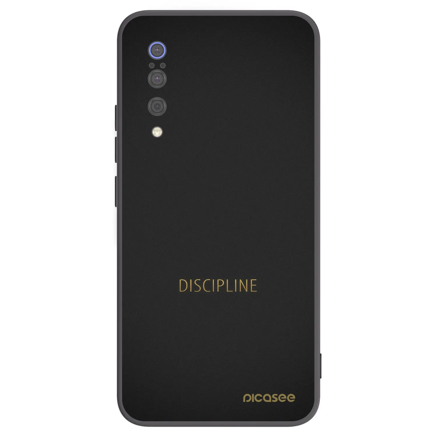 Picasee Μαύρη θήκη σιλικόνης για Xiaomi Mi 9 - Discipline