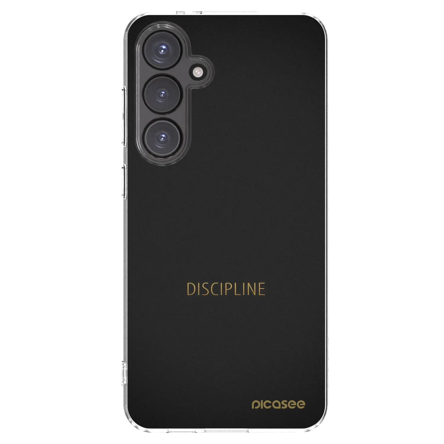 Picasee διαφανής θήκη σιλικόνης Samsung Galaxy S24 FE S721B - Discipline
