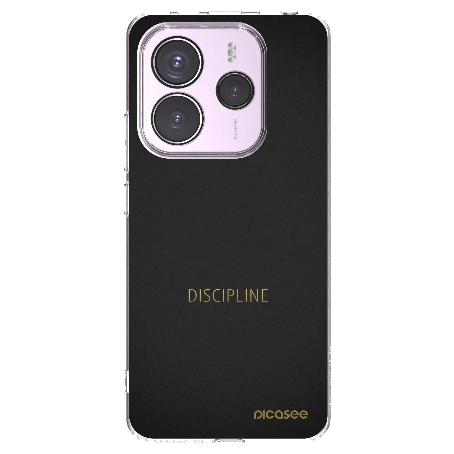 Picasee διαφανής θήκη σιλικόνης Xiaomi Redmi Note 14 5G - Discipline