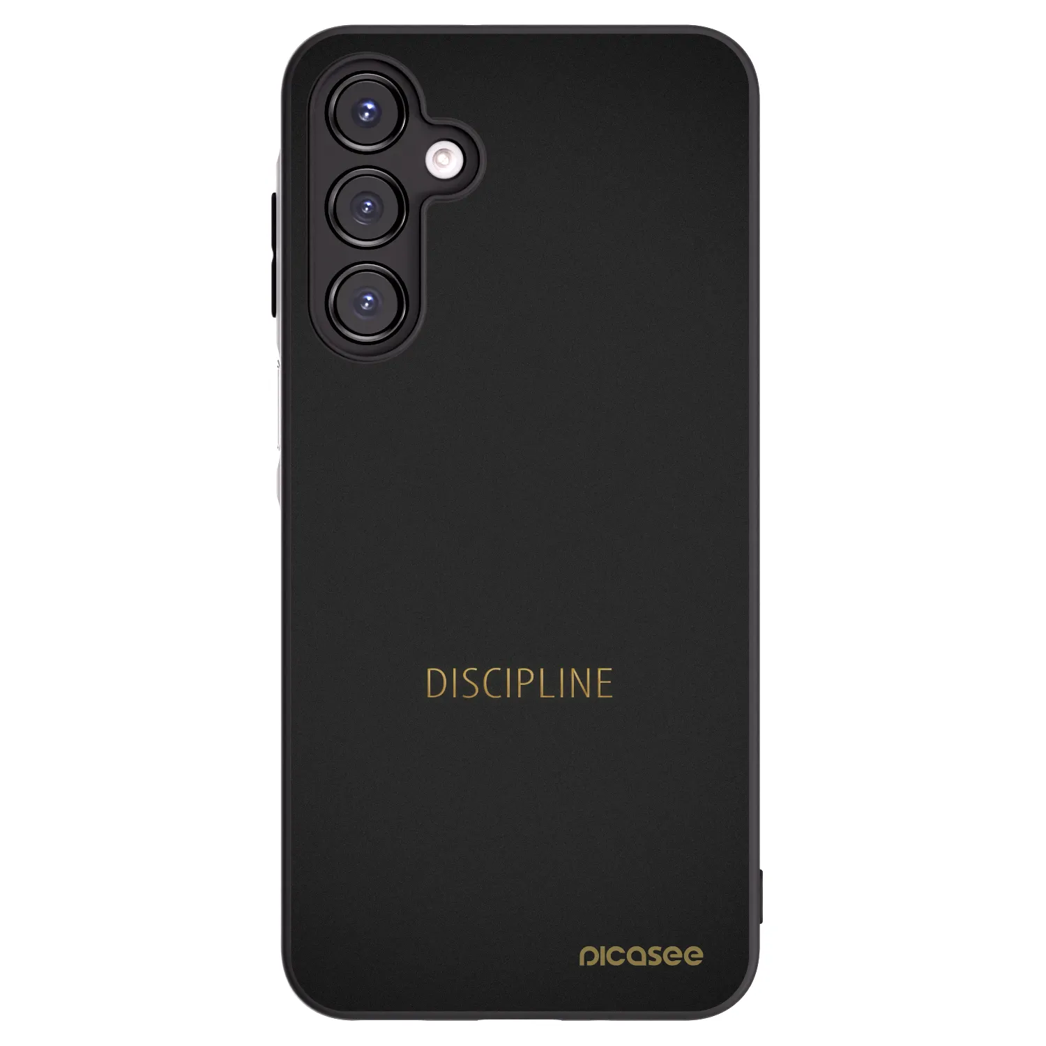 Picasee Μαύρη θήκη σιλικόνης για Samsung Galaxy A16 5G - Discipline