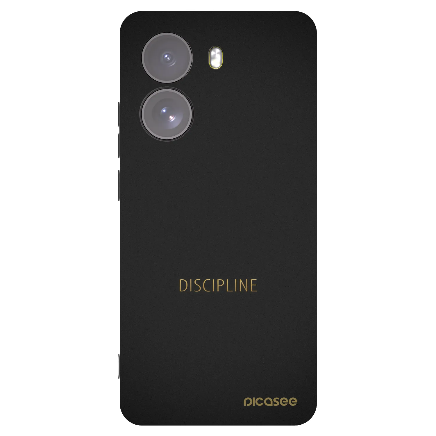 Picasee Μαύρη θήκη σιλικόνης για Xiaomi Poco X7 - Discipline