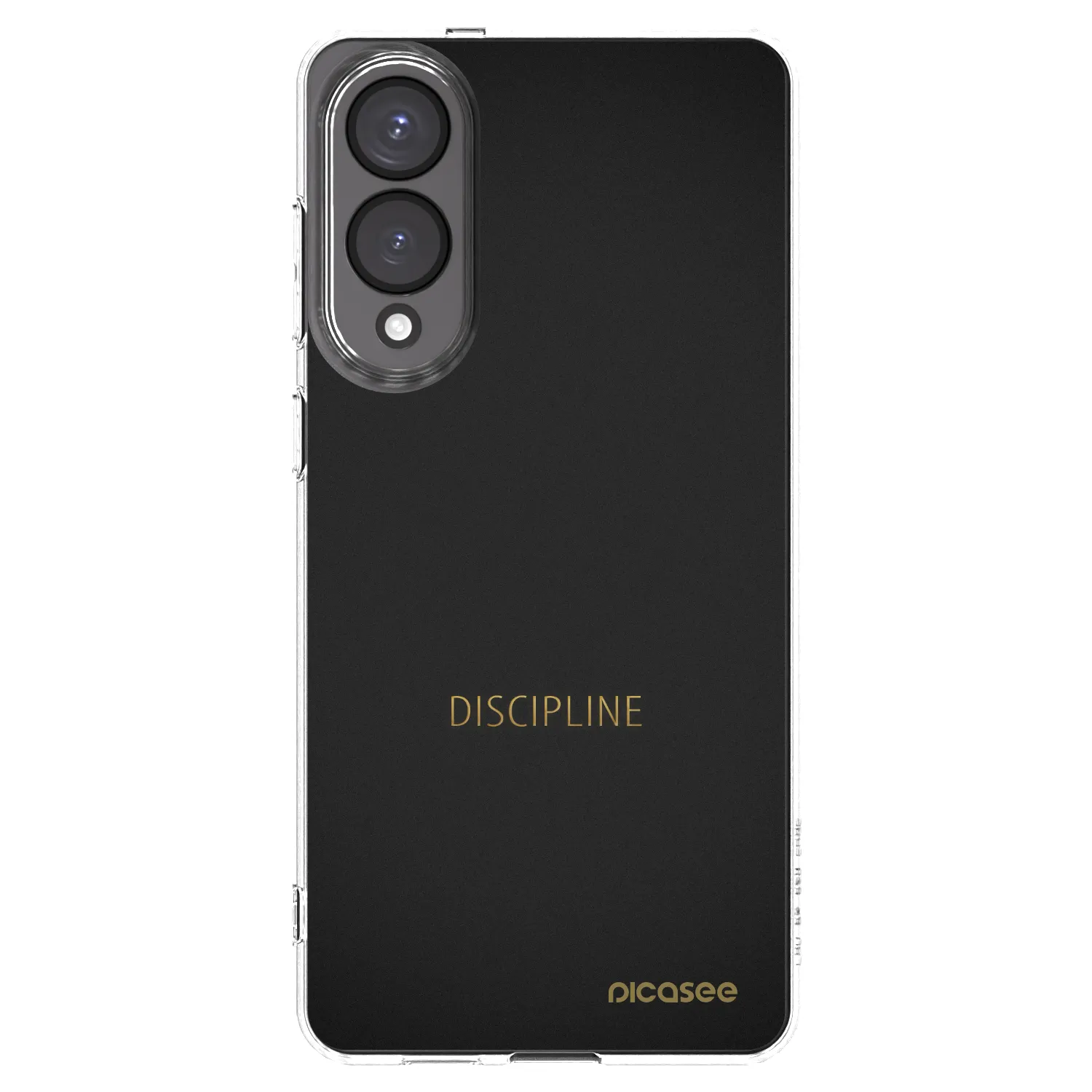 Picasee διαφανής θήκη σιλικόνης Samsung Galaxy S25 Edge 5G - Discipline