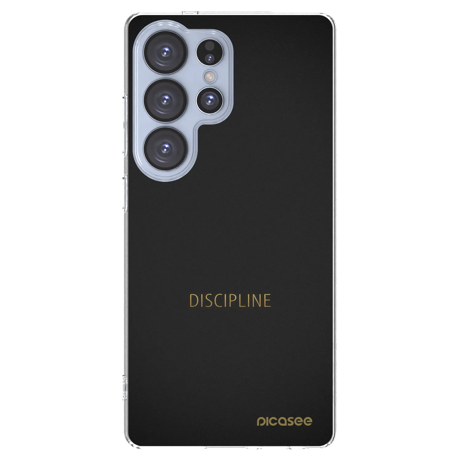 Picasee διαφανής θήκη σιλικόνης Samsung Galaxy S25 Ultra 5G - Discipline