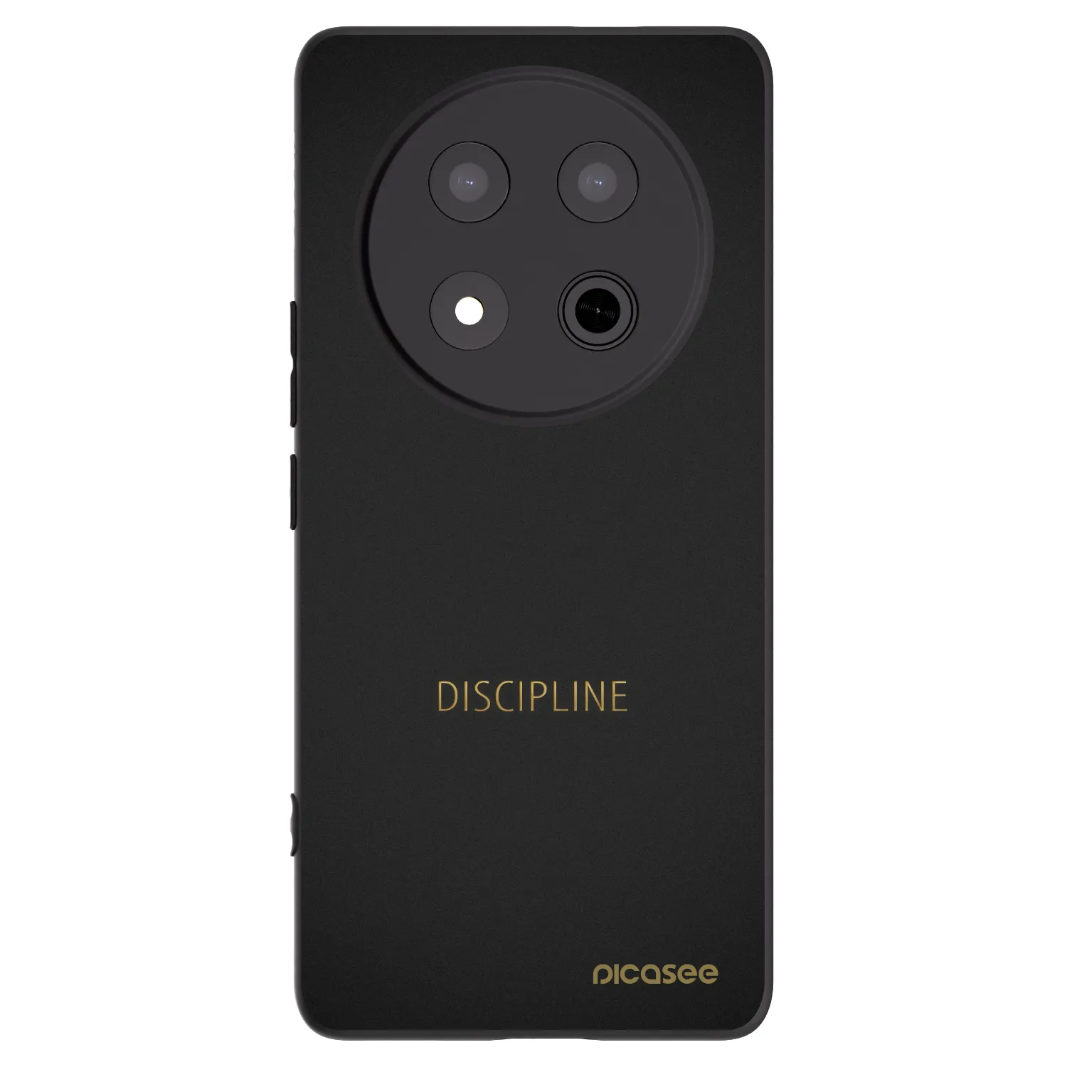 Picasee Μαύρη θήκη σιλικόνης για Honor Magic7 Lite 5G - Discipline