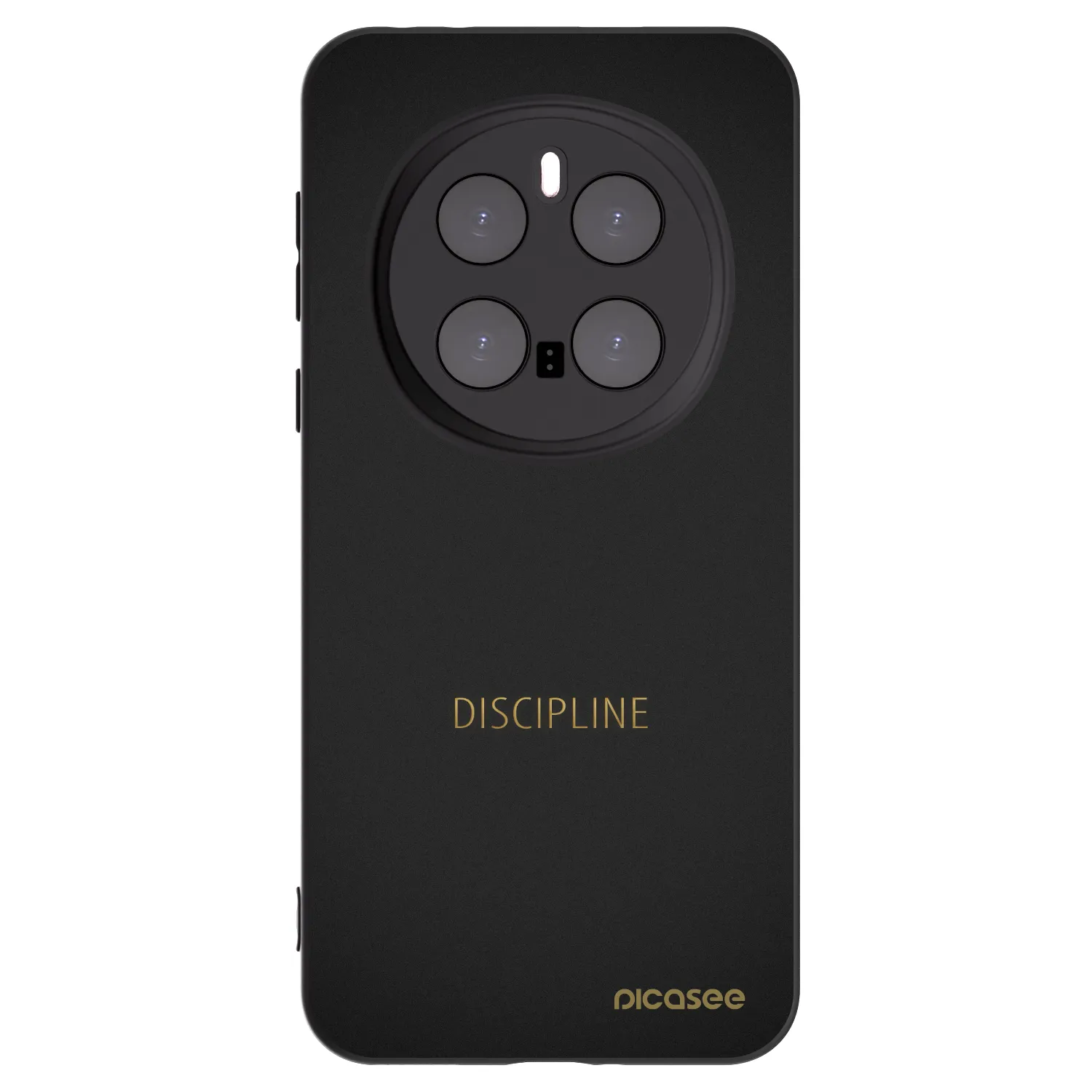 Picasee Μαύρη θήκη σιλικόνης για Honor Magic7 Pro 5G - Discipline