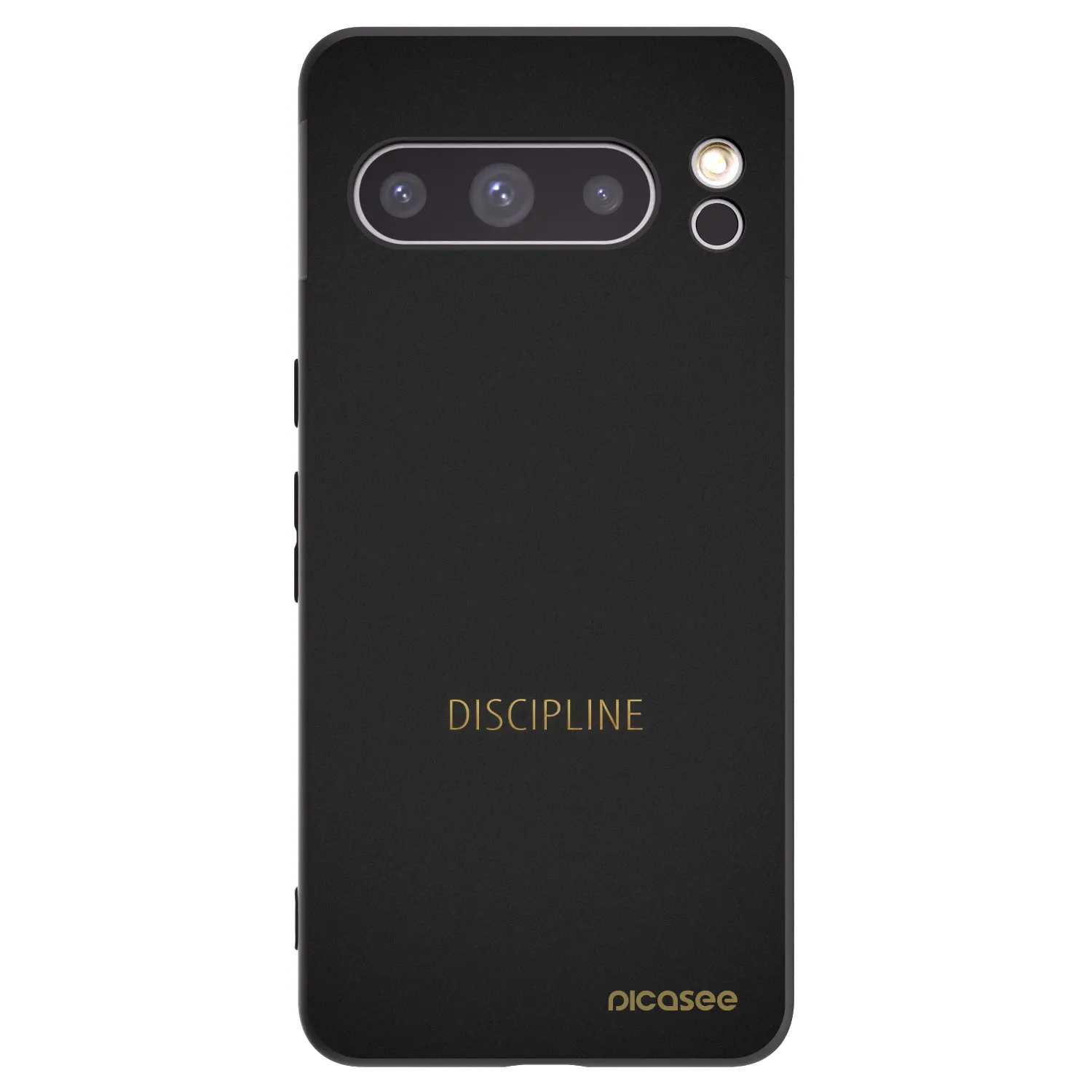 Picasee Μαύρη θήκη σιλικόνης για Google Pixel 8 Pro - Discipline