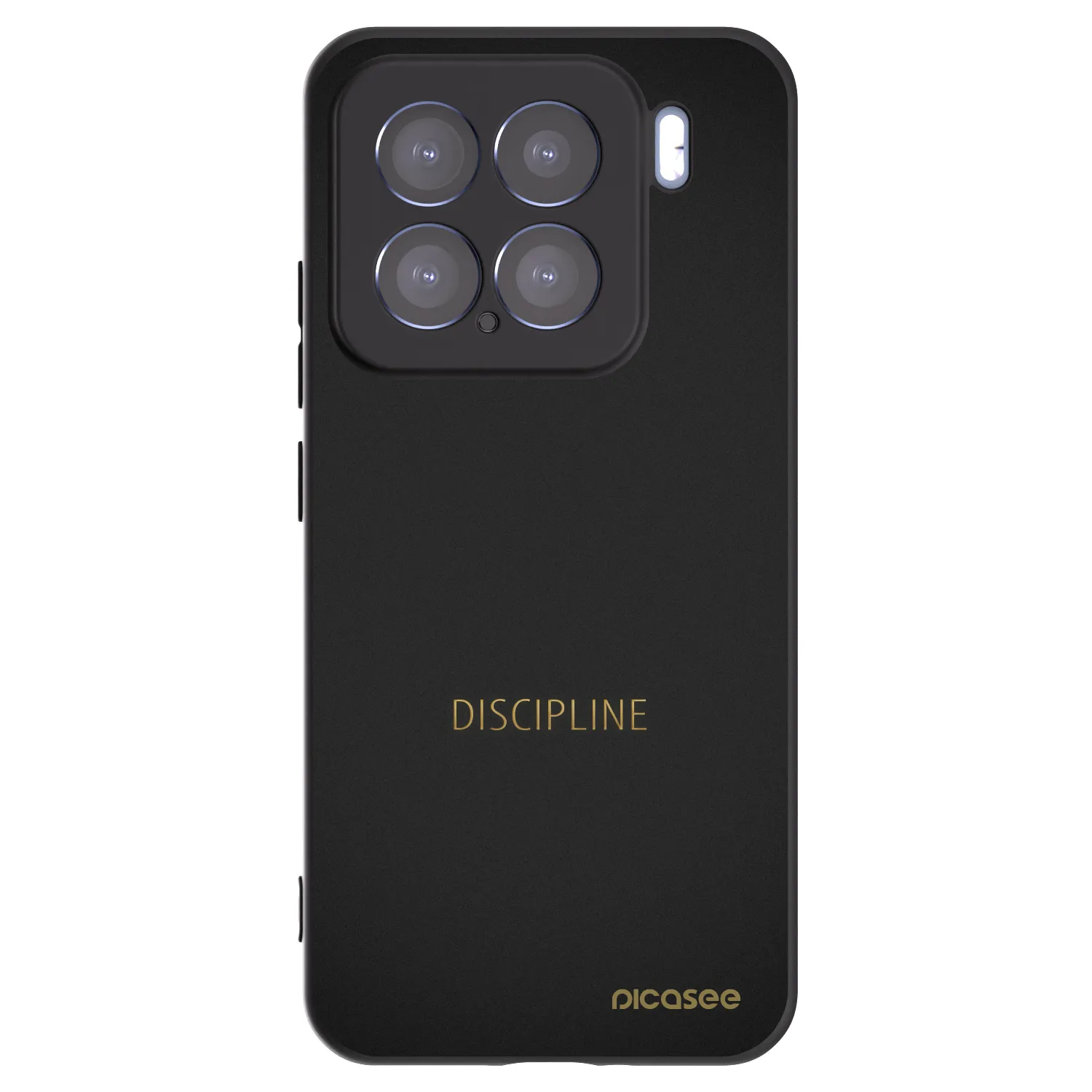 Picasee Μαύρη θήκη σιλικόνης για Xiaomi 15 - Discipline