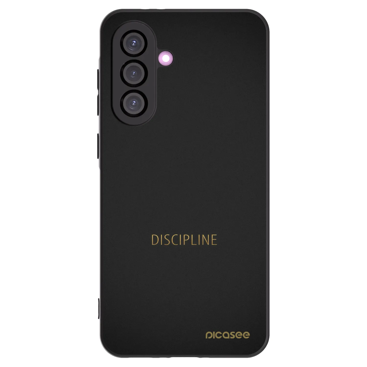 Picasee Μαύρη θήκη σιλικόνης για Samsung Galaxy A56 5G A566B - Discipline