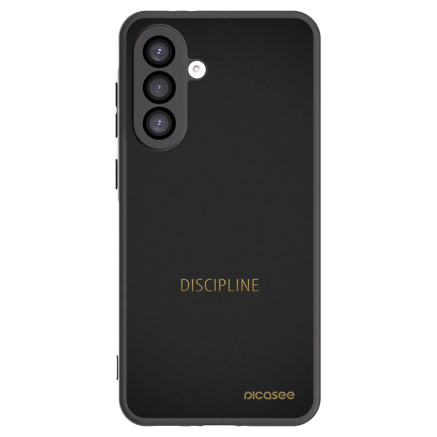 Picasee Μαύρη θήκη σιλικόνης για Samsung Galaxy A26 5G A266B - Discipline