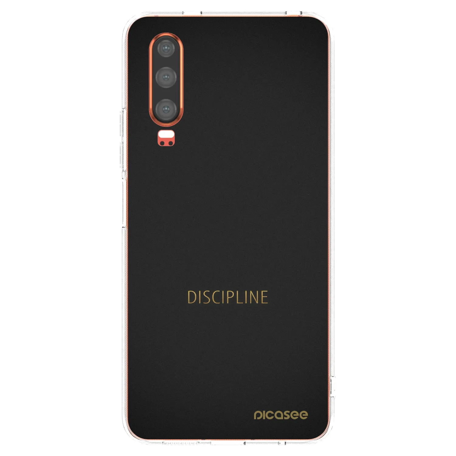 Picasee διαφανής θήκη σιλικόνης Huawei P30 - Discipline