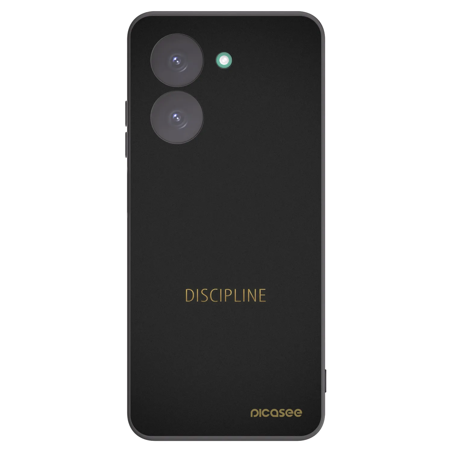 Picasee Μαύρη θήκη σιλικόνης για Xiaomi Redmi A5 - Discipline