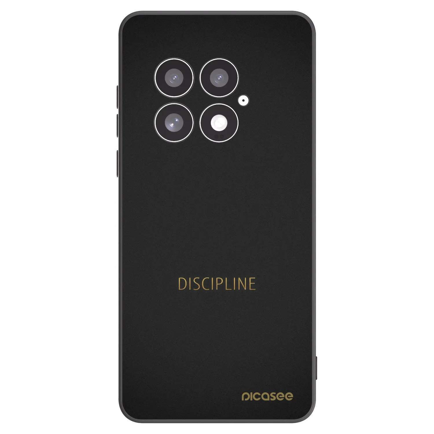 Picasee Μαύρη θήκη σιλικόνης για OnePlus 13 5G - Discipline