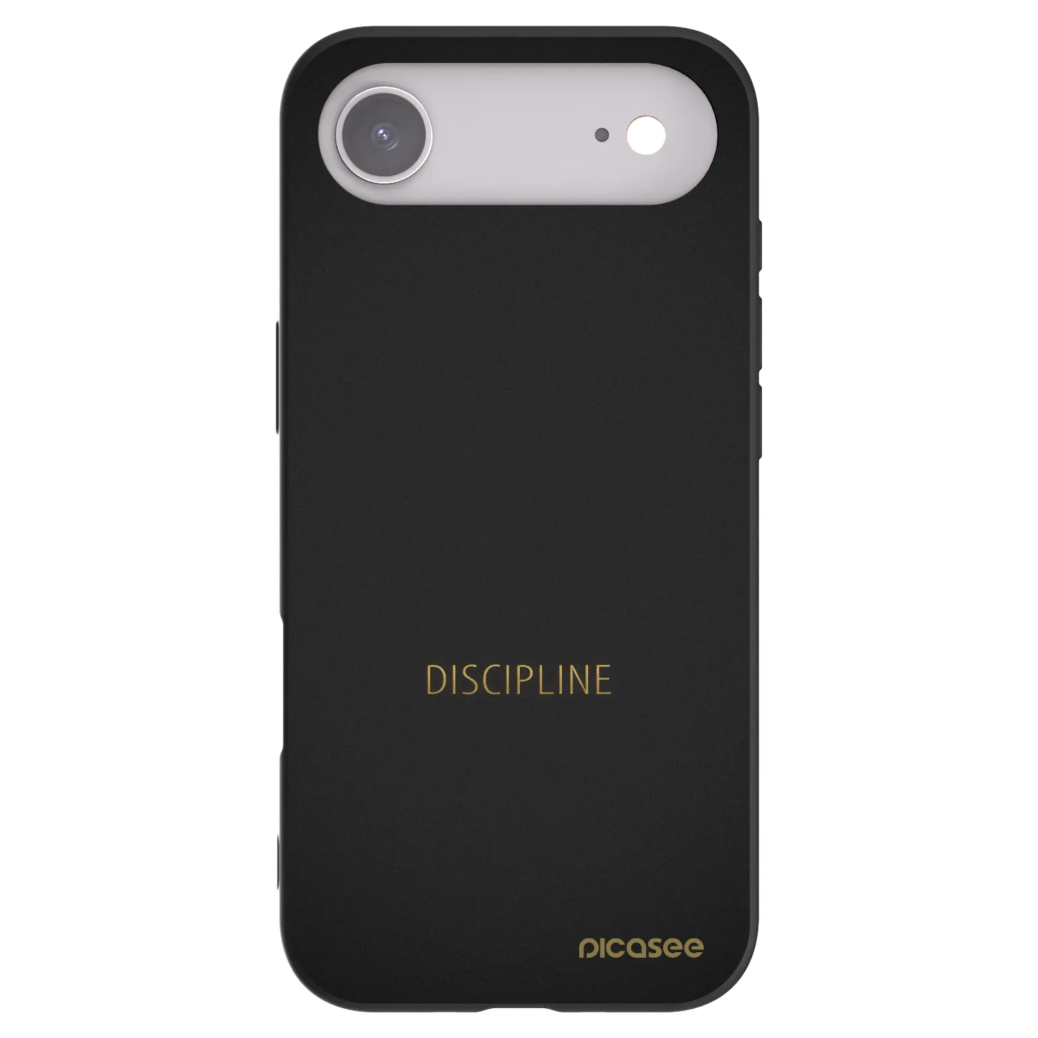 Picasee Μαύρη θήκη σιλικόνης για Apple iPhone Air - Discipline