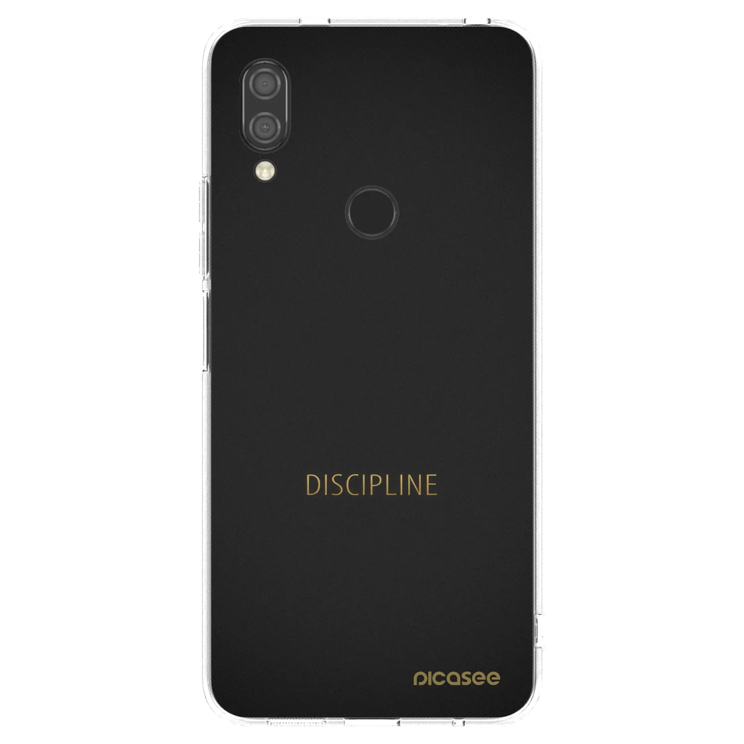 Picasee διαφανής θήκη σιλικόνης Xiaomi Redmi 7 - Discipline