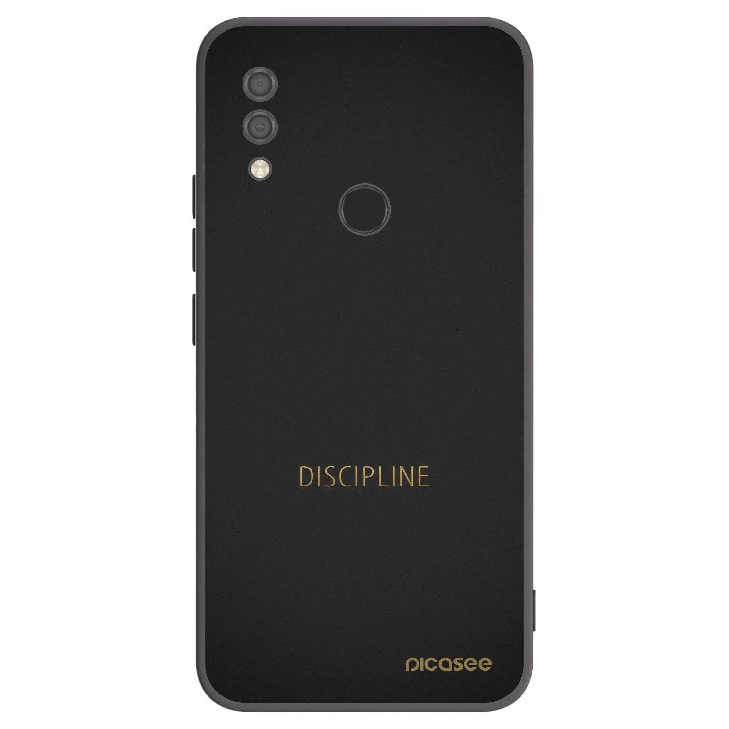 Picasee Μαύρη θήκη σιλικόνης για Xiaomi Redmi 7 - Discipline