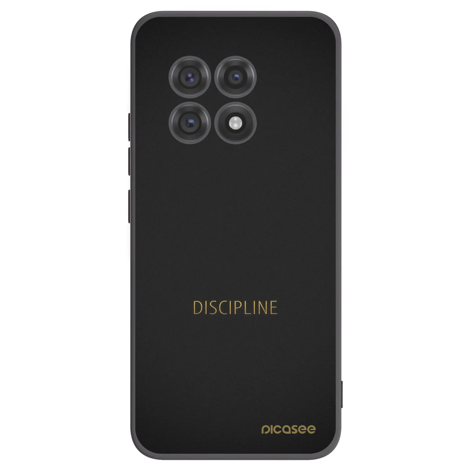 Picasee Μαύρη θήκη σιλικόνης για OnePlus 13R 5G - Discipline