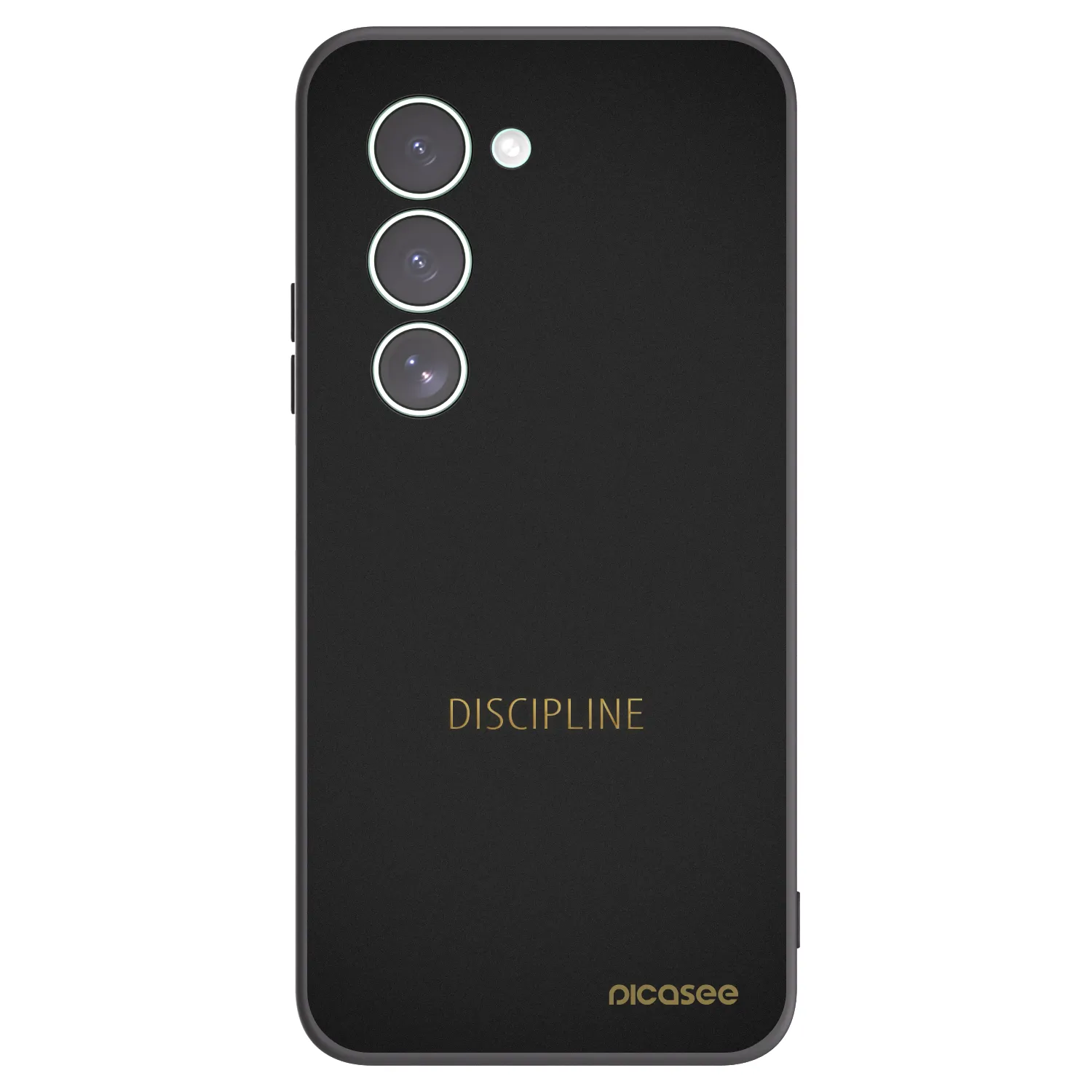 Picasee Μαύρη θήκη σιλικόνης για Xiaomi Redmi 15 5G - Discipline