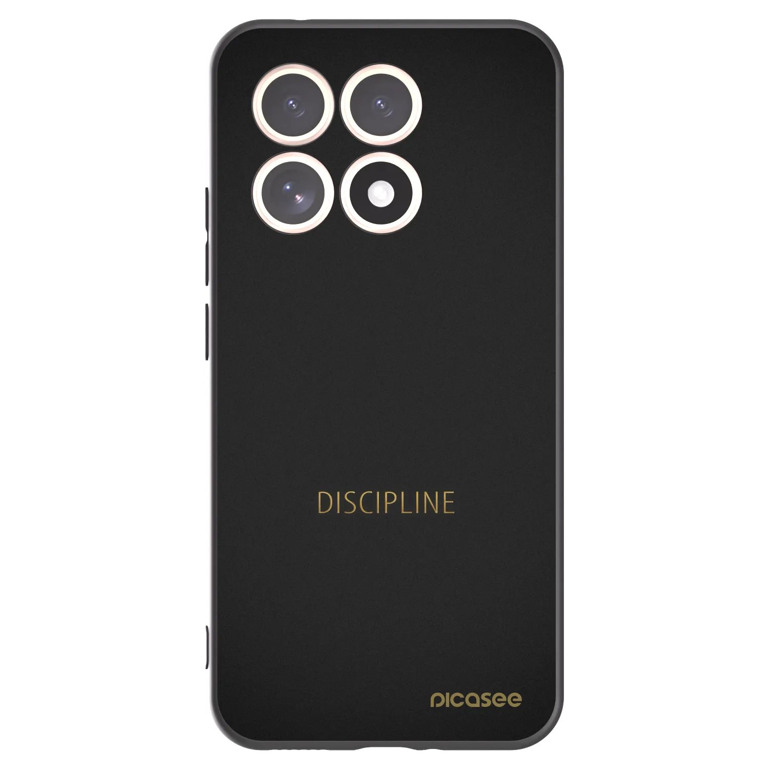 Picasee Μαύρη θήκη σιλικόνης για Xiaomi 15T - Discipline