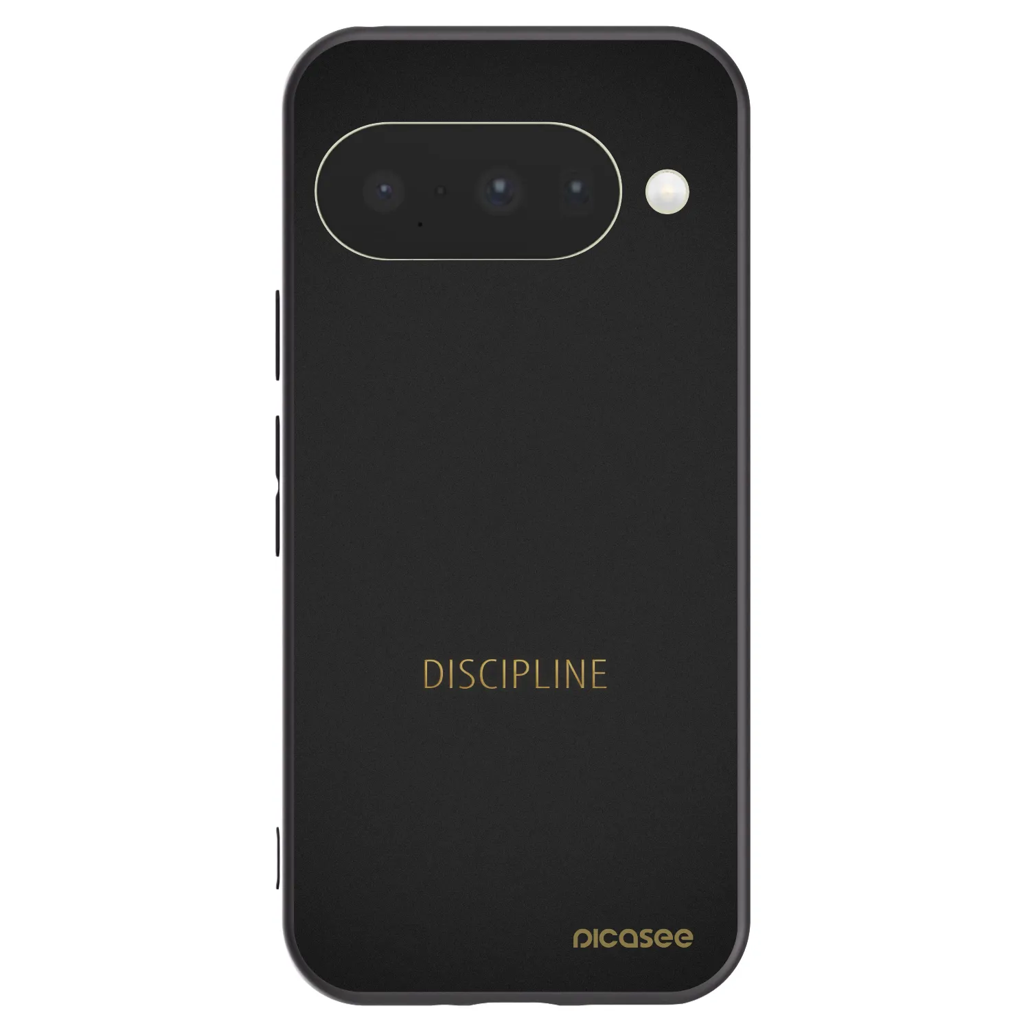 Picasee Μαύρη θήκη σιλικόνης για Google Pixel 10 - Discipline