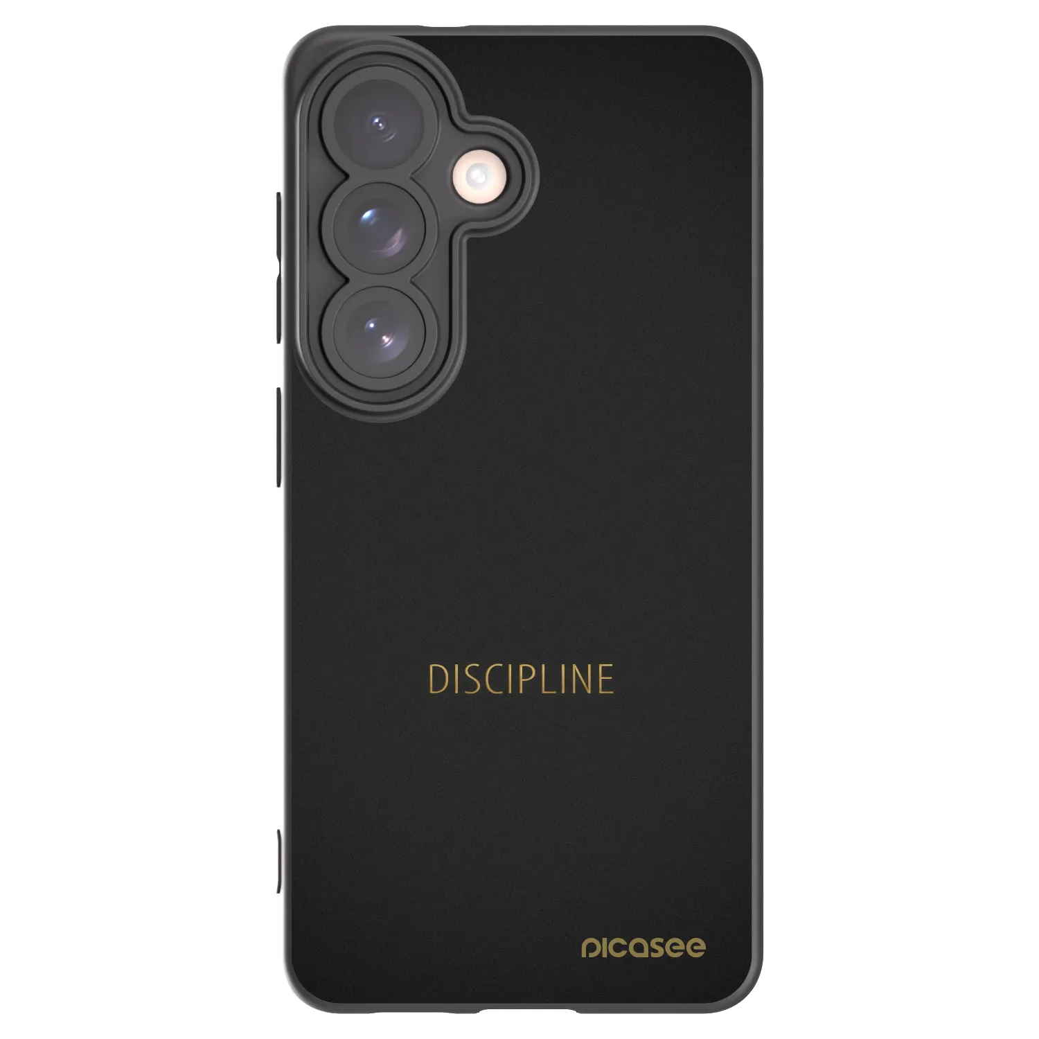 Picasee Μαύρη θήκη σιλικόνης για Samsung Galaxy S26 - Discipline