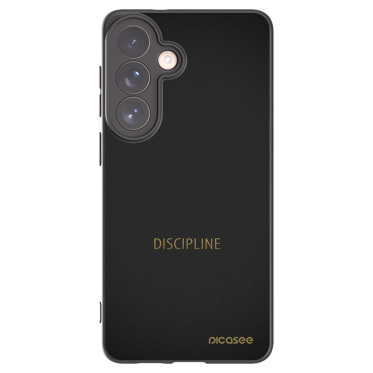 Picasee Μαύρη θήκη σιλικόνης για Samsung Galaxy S26+ - Discipline