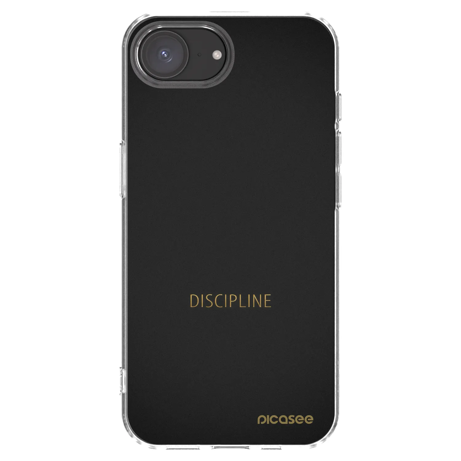 Picasee διαφανής θήκη σιλικόνης Apple iPhone 17e - Discipline