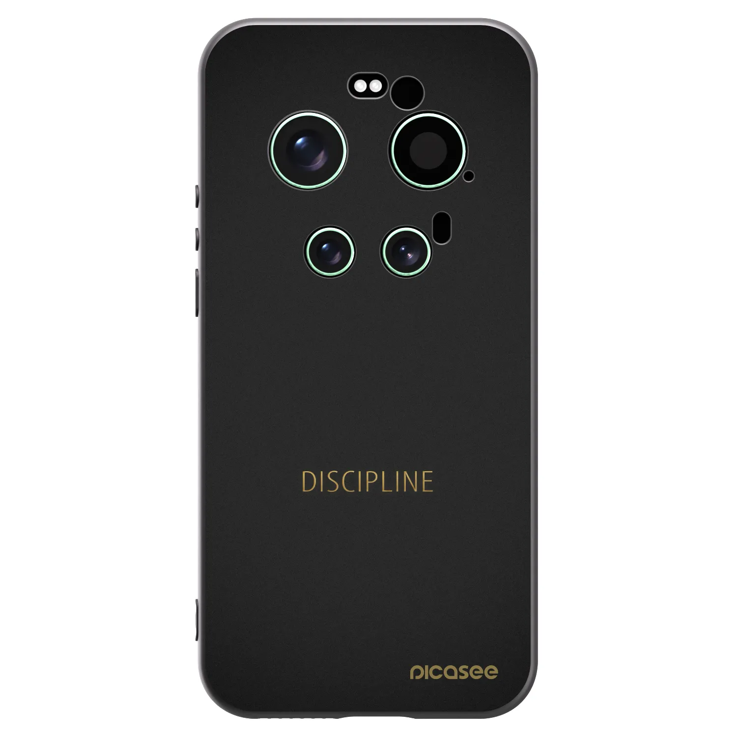 Picasee Μαύρη θήκη σιλικόνης για Xiaomi 17 Ultra - Discipline