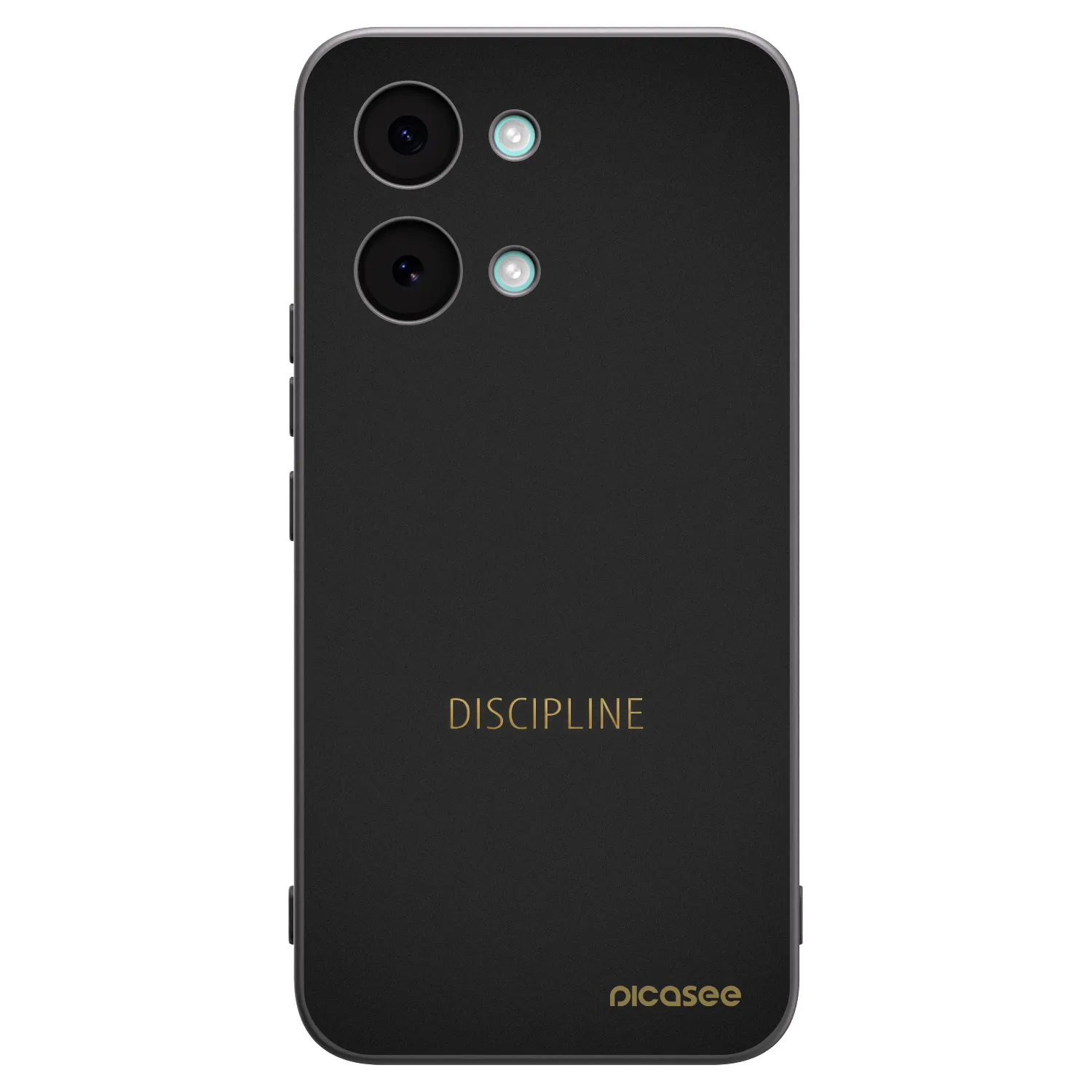 Picasee Μαύρη θήκη σιλικόνης για Xiaomi Poco X8 Pro Max - Discipline