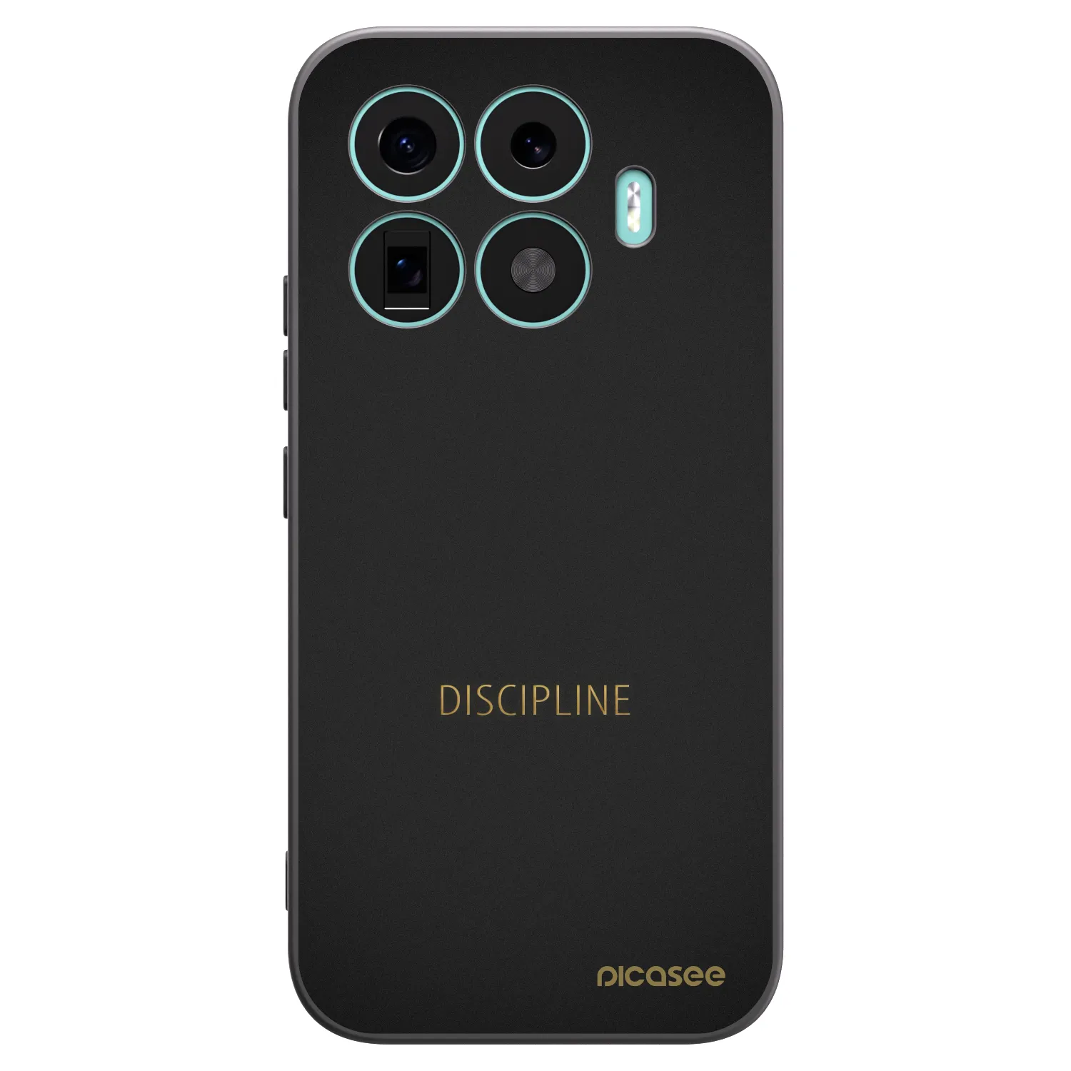 Picasee Μαύρη θήκη σιλικόνης για Xiaomi 17T - Discipline