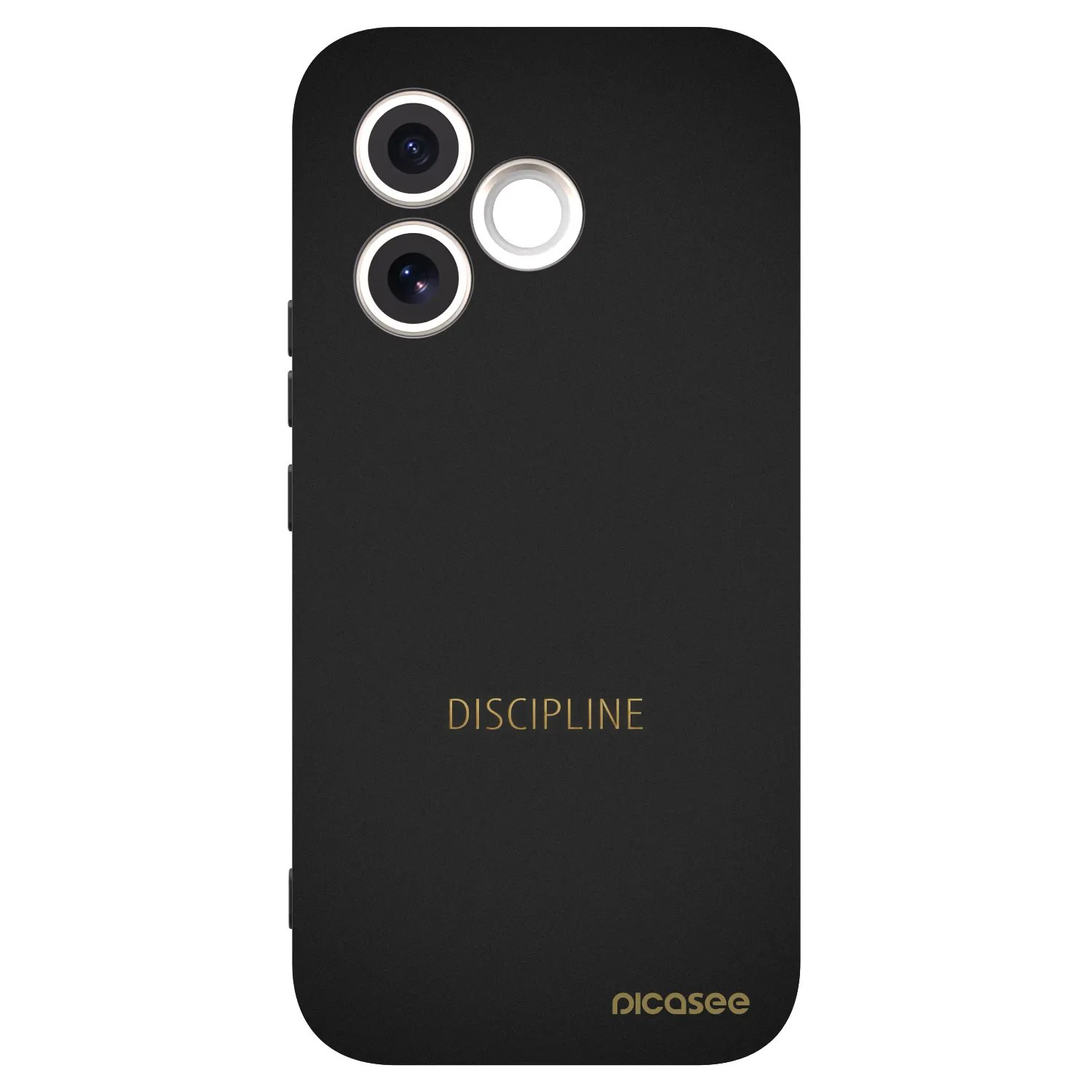 Picasee Μαύρη θήκη σιλικόνης για Honor 600 Lite - Discipline