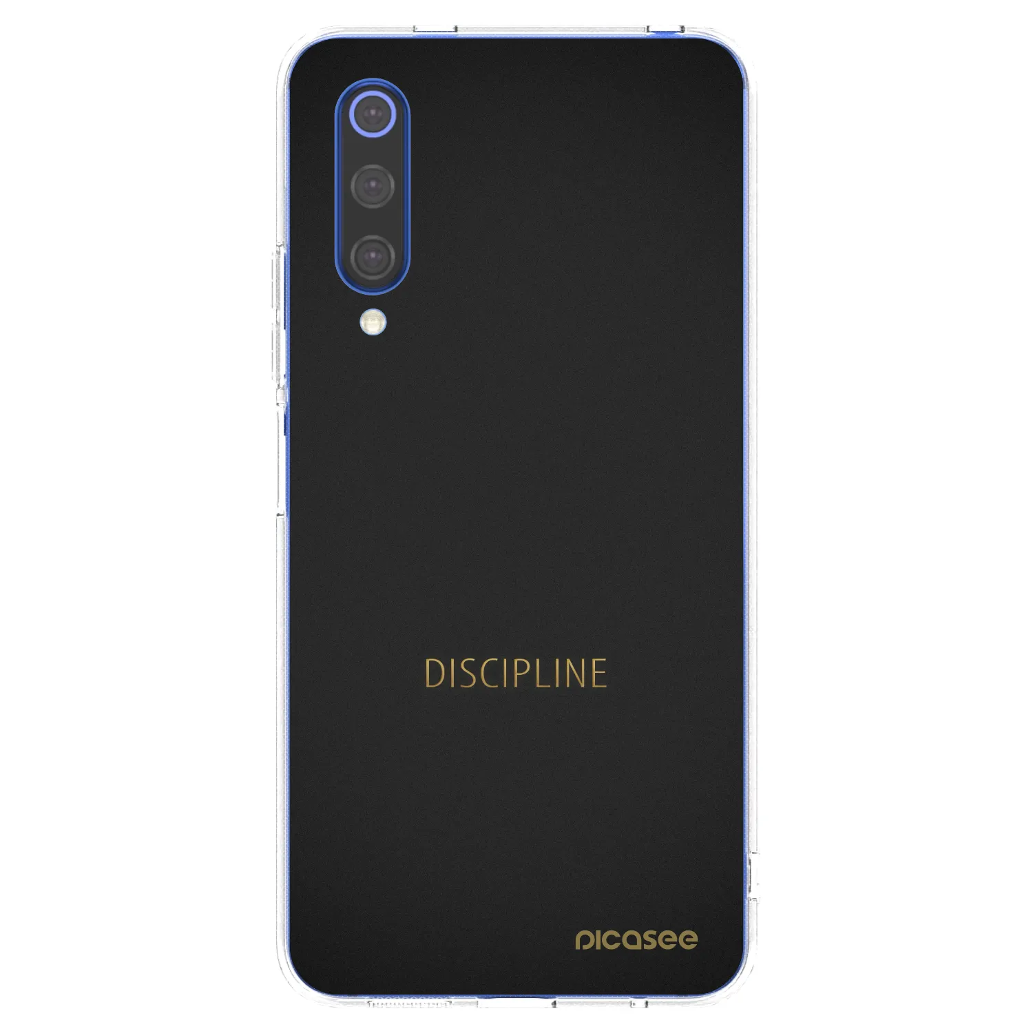 Picasee διαφανής θήκη σιλικόνης Xiaomi Mi 9 SE - Discipline